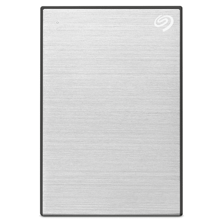 Seagate One Touch 1TB Micro USB Type-B Portable Hard Disk Drive (Password Protected, Silver)