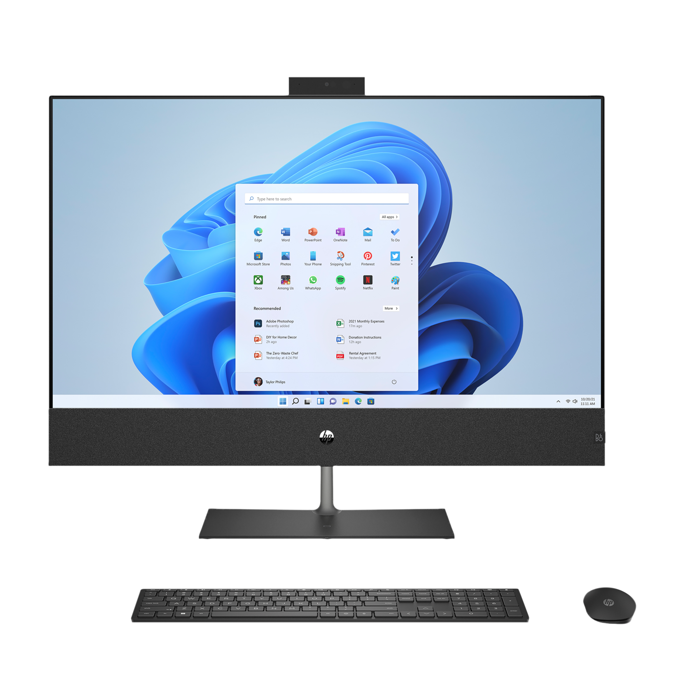 HP 32-b0390in 31.5 Inch QHD IPS Display Intel Core i5 12th Gen Windows 11 Home Desktop (8GB, 512GB SSD, Intel UHD 730)