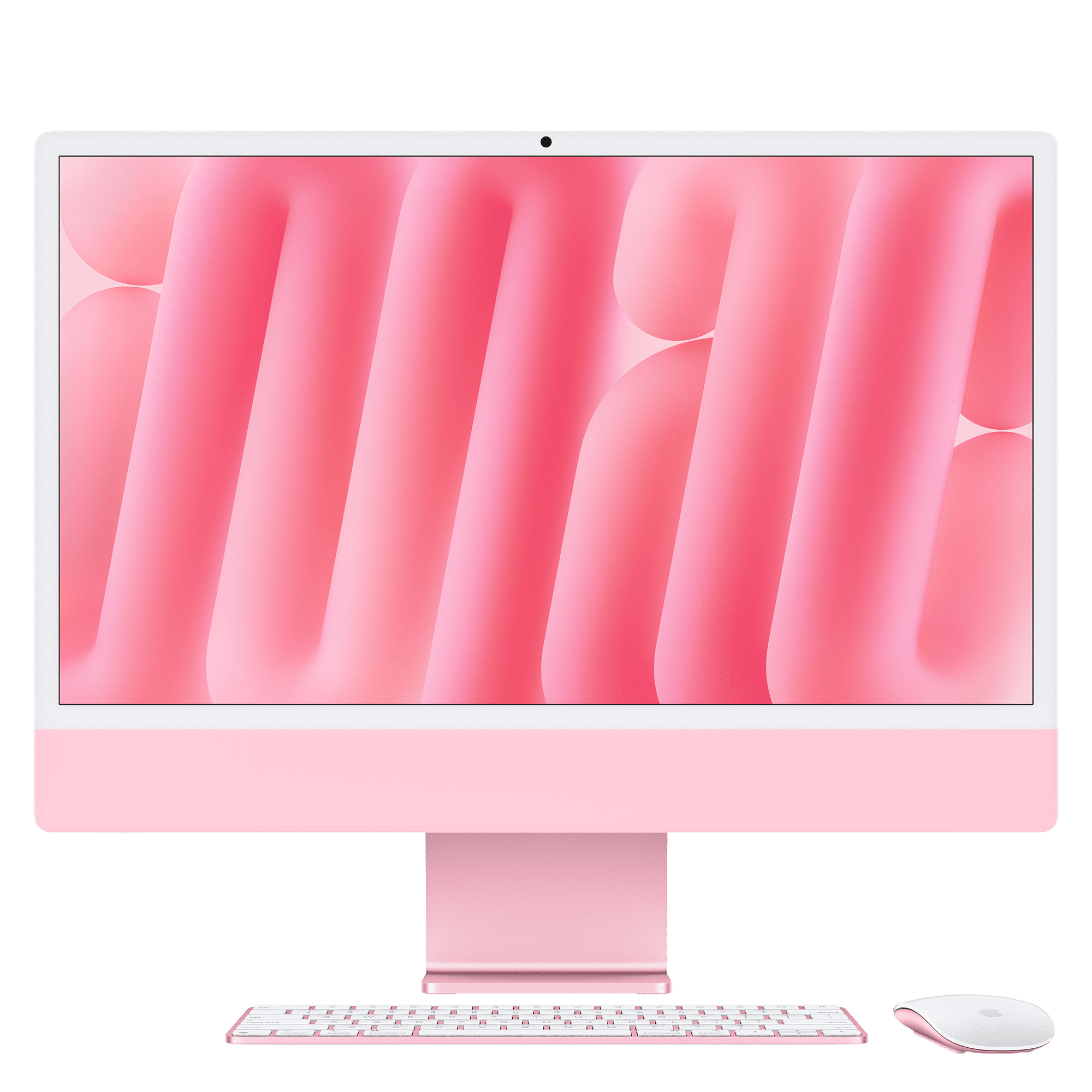 Apple iMac 24 Inch 4.5K Retina Display 2024 (16GB, 256GB, M4 Chip, macOS Sequoia, Pink)
