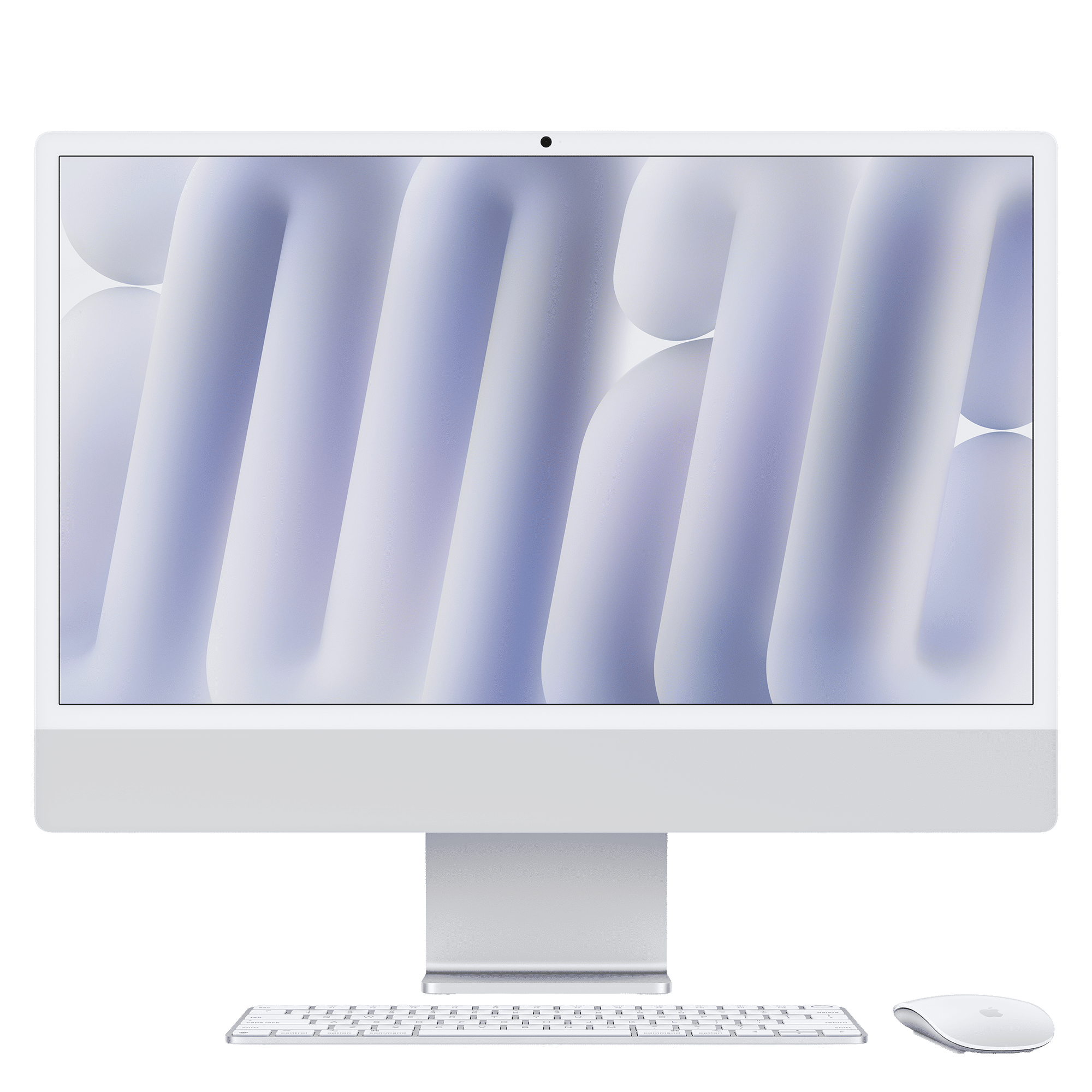 Apple iMac 24 Inch 4.5K Retina Display 2024 (16GB, 512GB, M4 Chip, macOS Sequoia, Silver)