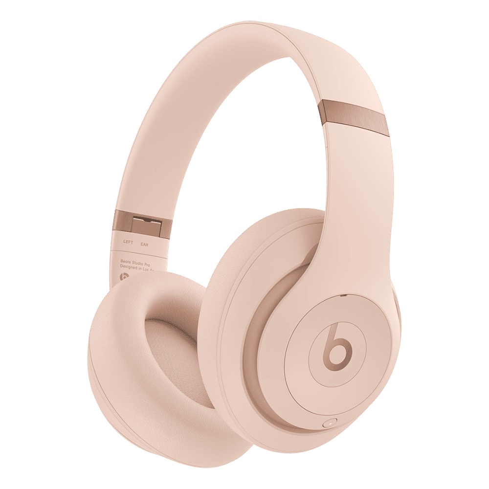 beats Studio Pro MW663AE/A Bluetooth Headphone with Mic (Active Noise Cancellation, Over Ear, Moon)