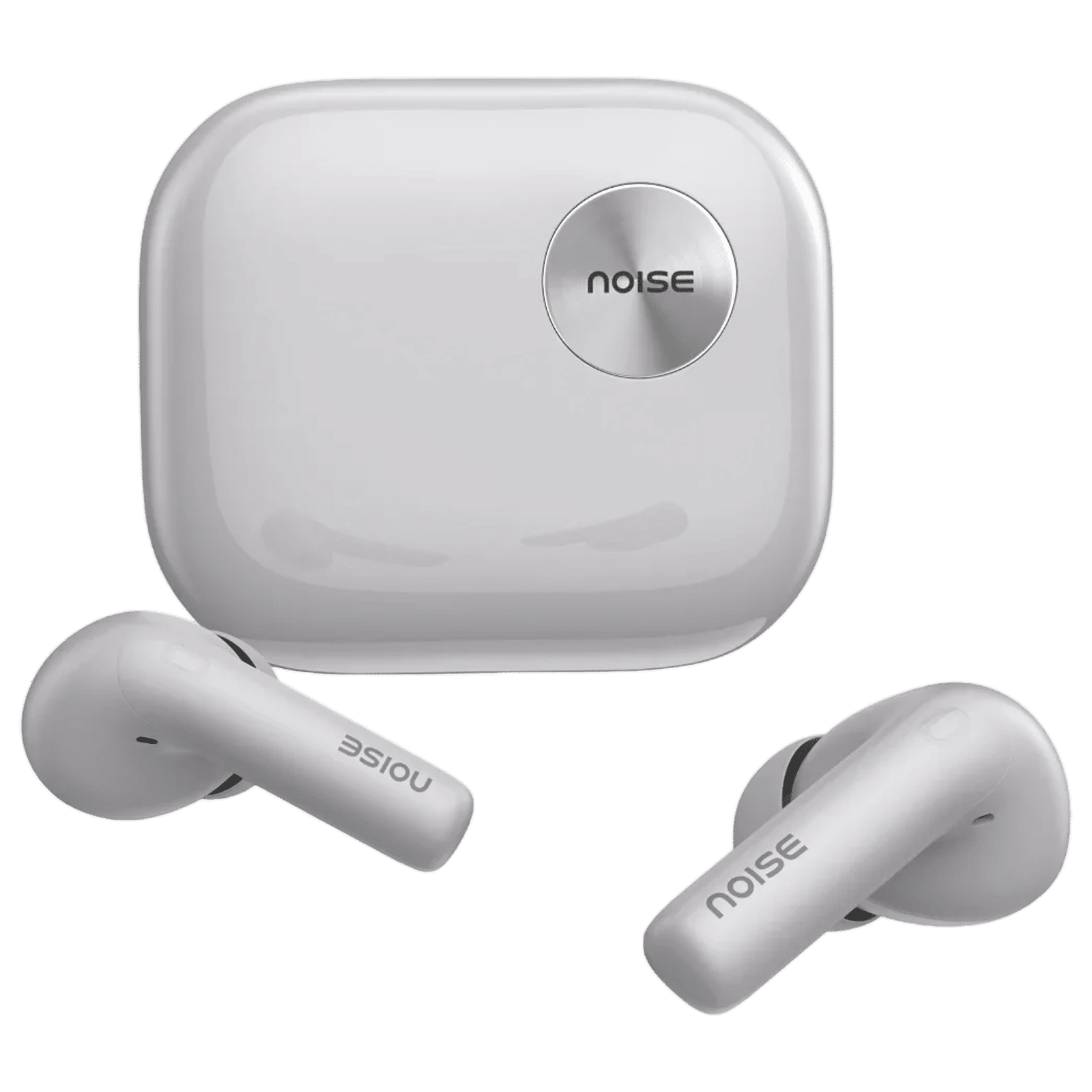 noise Air Buds 6 TWS Earbuds with Active Noise Cancellation (IPX5 Water Resistant, Google Fast Pairing, Pebble Grey)