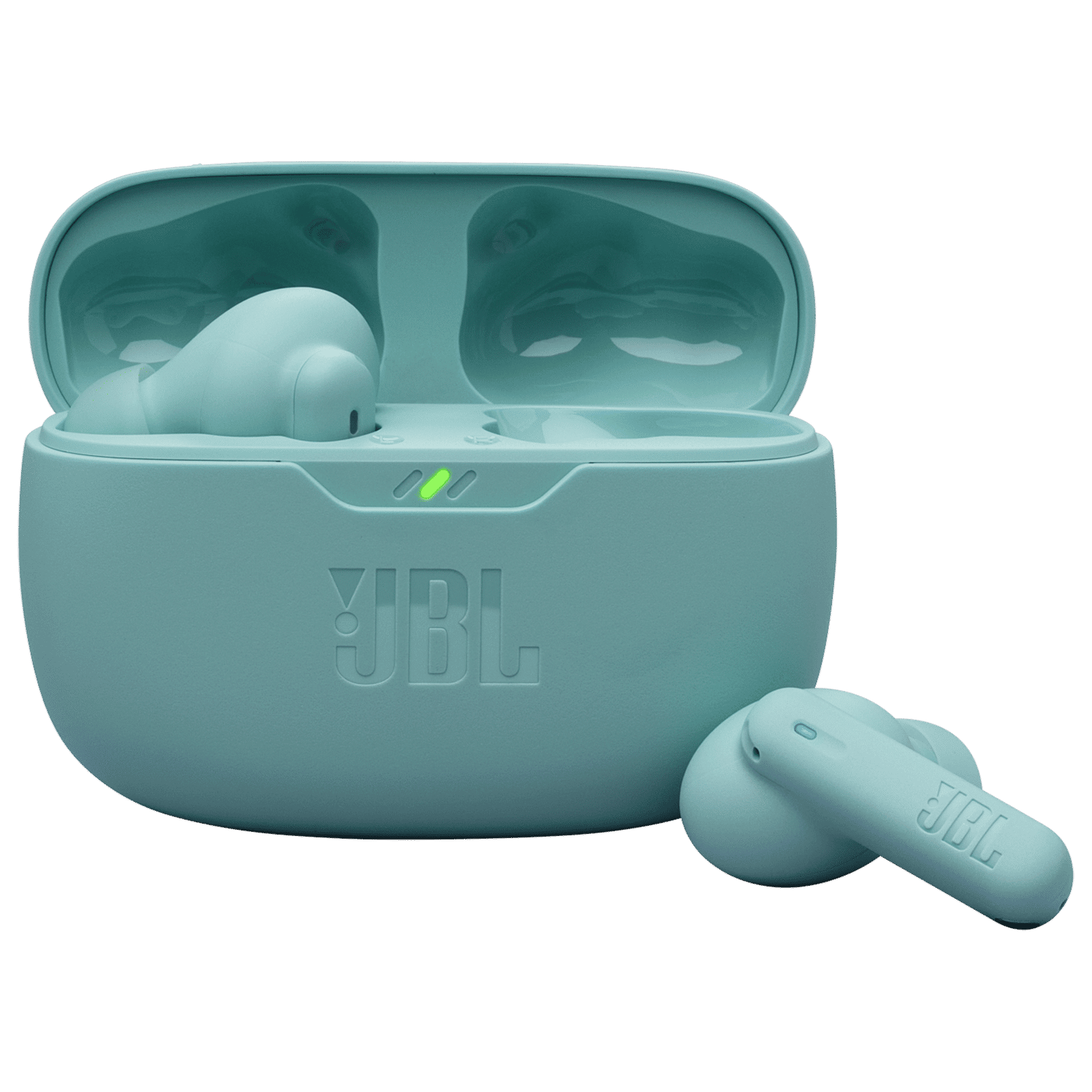 JBL Wave Beam 2 TWS Earbuds with Active Noise Cancellation (IP54 Water Resistant, 40 Hours Playtime, Blue)
