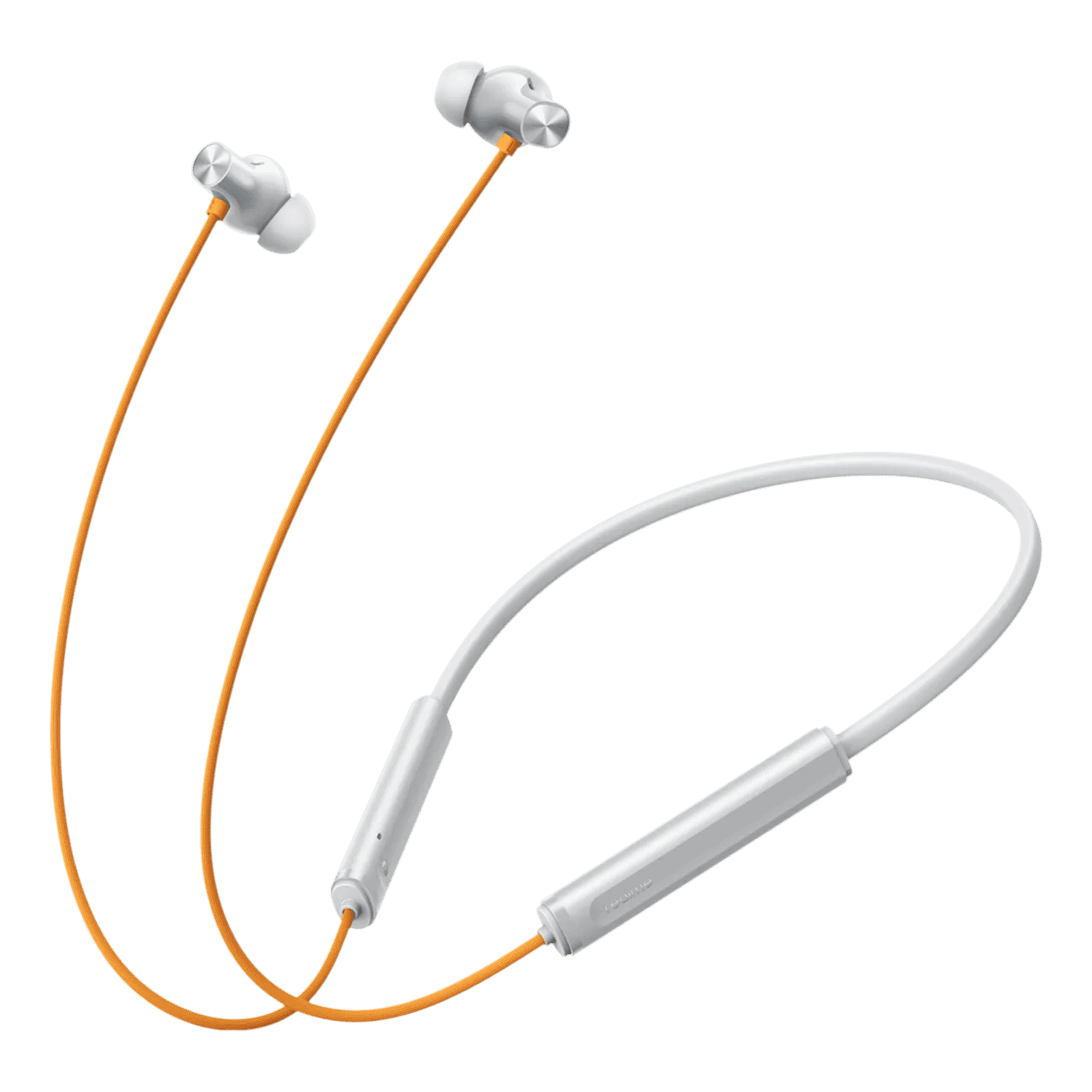 realme Buds Wireless 5 Neckband with Active Noise Cancellation (IP55 Dust & Water Resistant, Smart De-Wind Technology, Dawn Silver)
