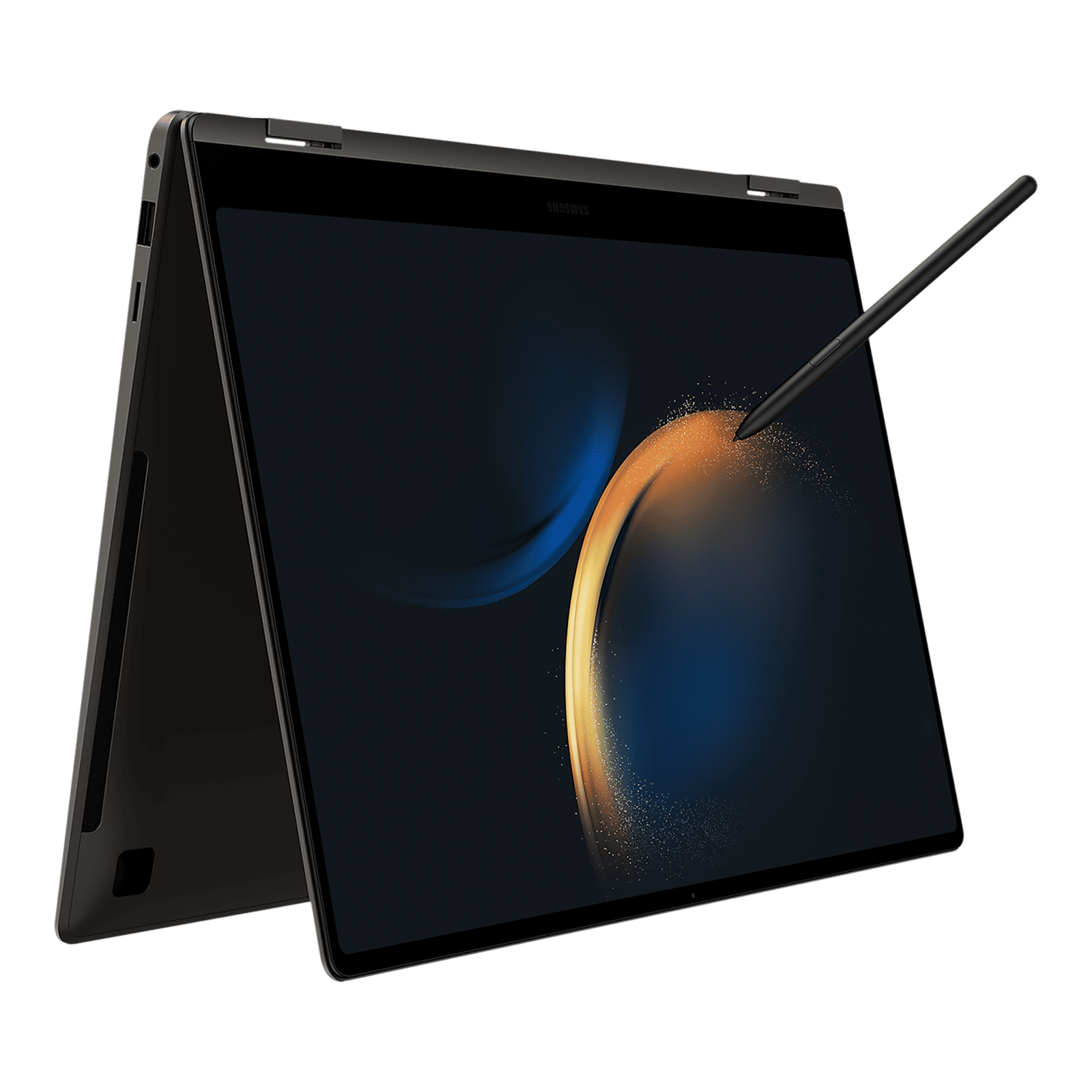 SAMSUNG Galaxy Book 3 Pro 360 Intel Evo Core i7 13th Gen (16 inch, 16GB, 1TB, Windows 11 Home, MS Office 2021, Intel Iris Xe, Amoled Display, Graphite, NP960QFG-KA3IN)