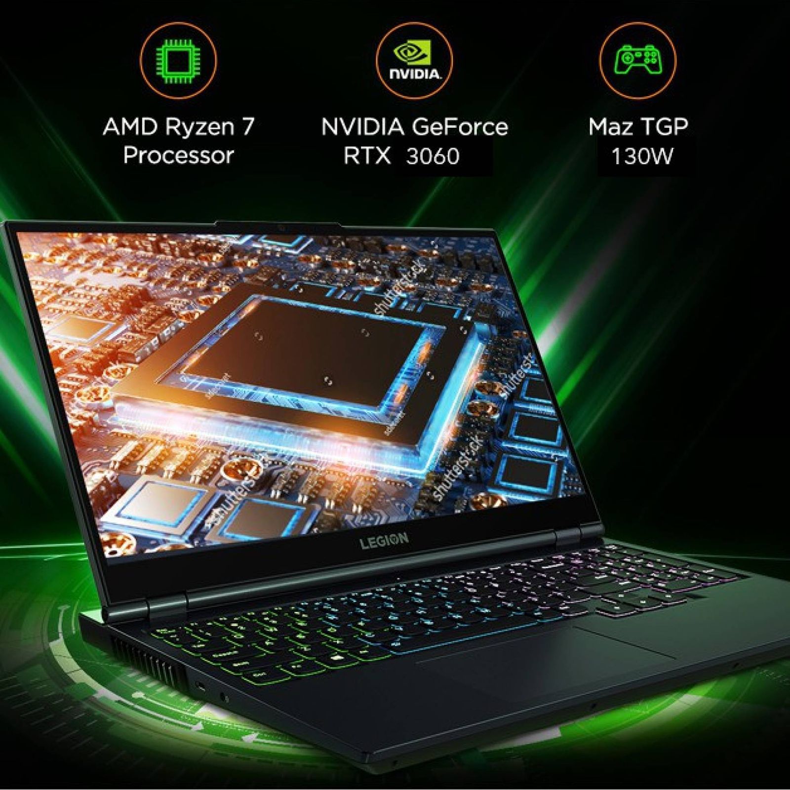 Buy Lenovo Legion 15ACH6 AMD Ryzen inch, 16GB, 512GB