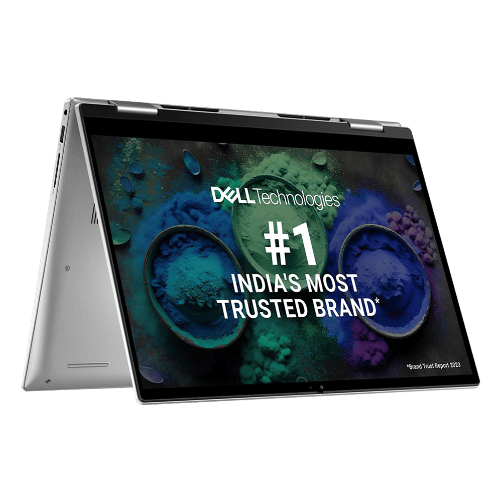 DELL Inspiron 7430 Intel Core i5 13th Gen (14 inch, 8GB, 512GB, Windows 11, MS Office 2021, Intel Iris Xe, FHD Plus Display, Platinum Silver, IC7430PX...