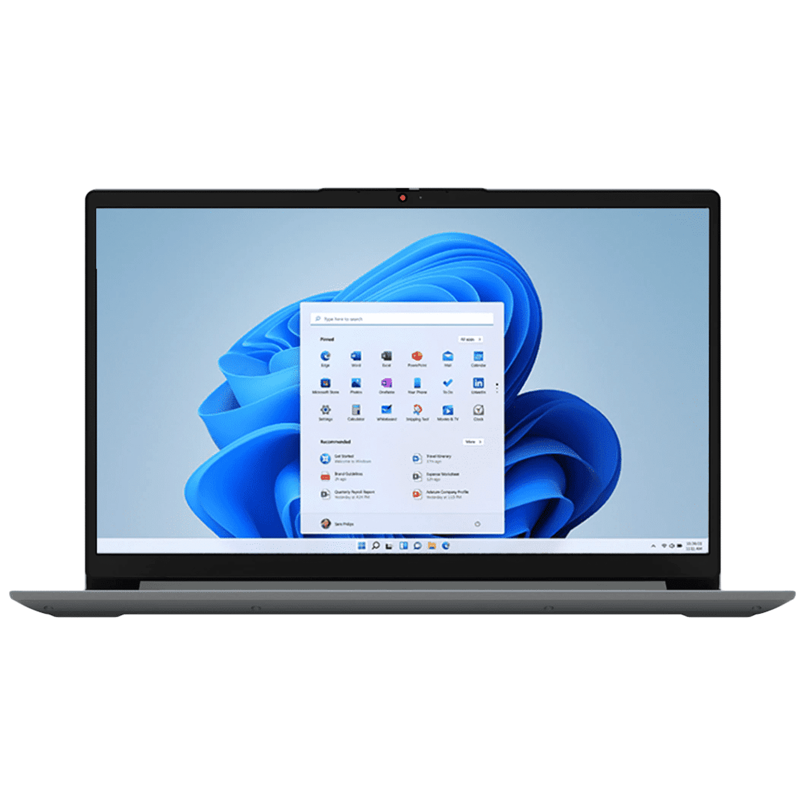 Lenovo IdeaPad 1 15IGL7 Intel Celeron N4020 Thin & Light Laptop (8GB, 256GB SSD, Windows 11 Home, 15.6 inch HD TN Display, MS Office 2021, Cloud Grey, 1.54 KG)