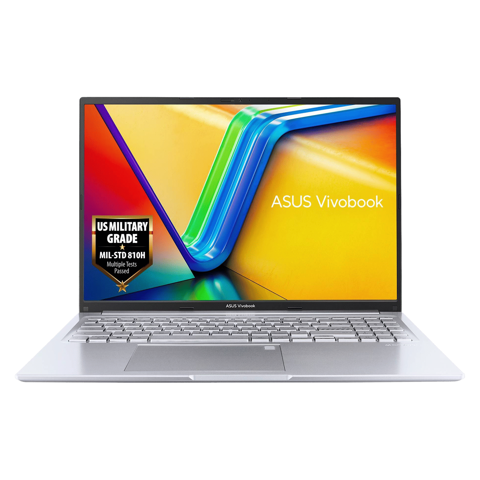 ASUS Vivobook 16 X1605ZAC-MB540WS Intel Core i5 12th Gen Thin & Light Laptop (16GB, 512GB SSD, Windows 11 Home, 16 inch WUXGA Display, MS Office Home and Student 2021, Transparent Silver, 1.88 KG)