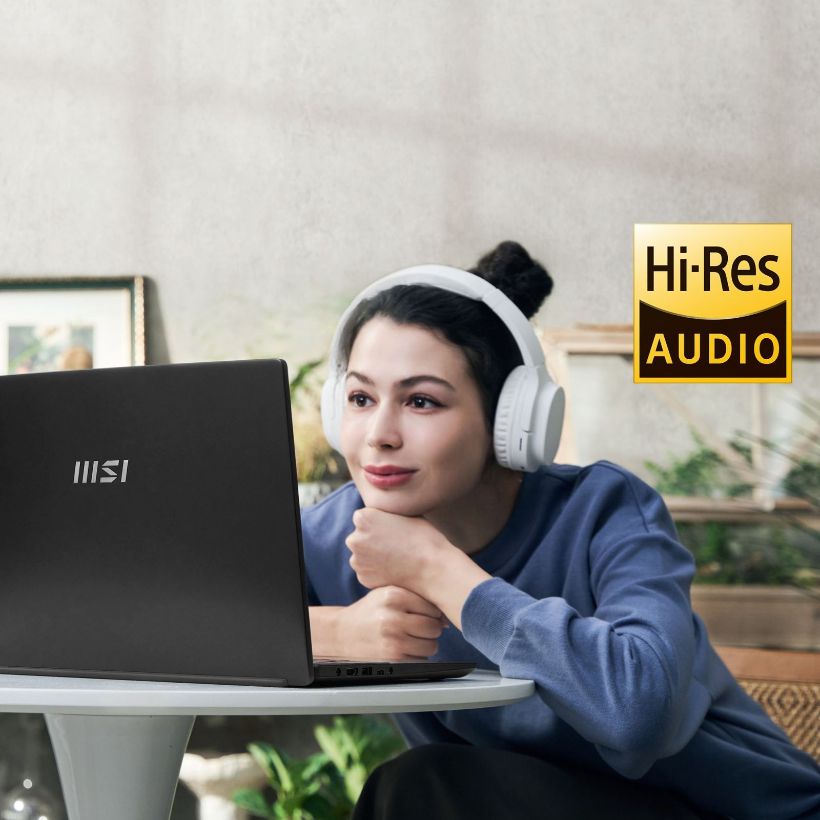 MSI Modern 15 H B13M 225IN Intel Core i7 13th Gen Business Laptop (16GB, 512GB SSD, Windows 11 Home, 15.6 inch Full HD IPS Display, MS Office 2021, Classic Black, 1.9 KG)