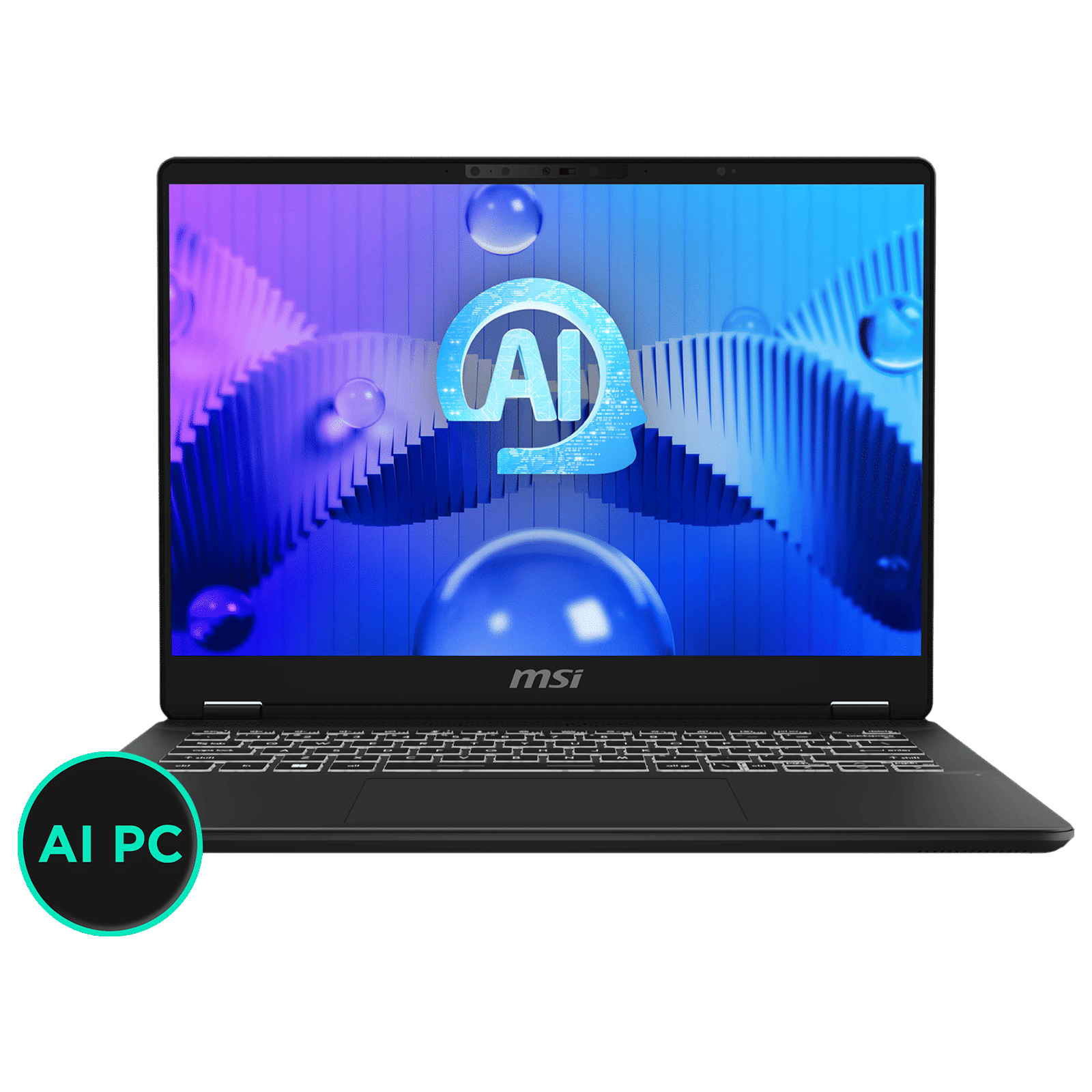 MSI Prestige 14 AI Evo C1MG 058IN Intel Core Ultra 5 Business Laptop (16GB, 512GB SSD, Windows 11 Home, 14 inch FHD Plus Display, MS Office 2021, Stellar Gray, 1.7 KG)