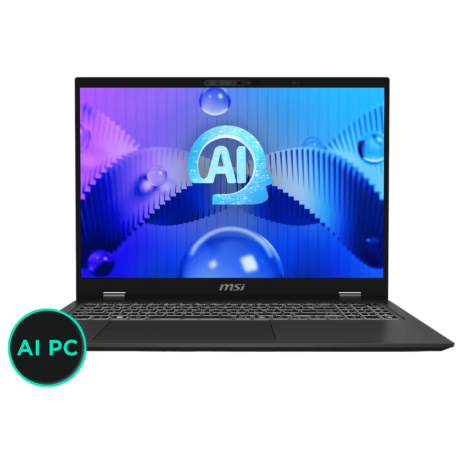 MSI Prestige 16 AI Evo B1MG 054IN Intel Core Ultra 7 Business Laptop (16GB, 512GB SSD, Windows 11 Home, 16 inch QHD Plus Display, MS Office 2021, Stellar Gray, 1.5 KG)