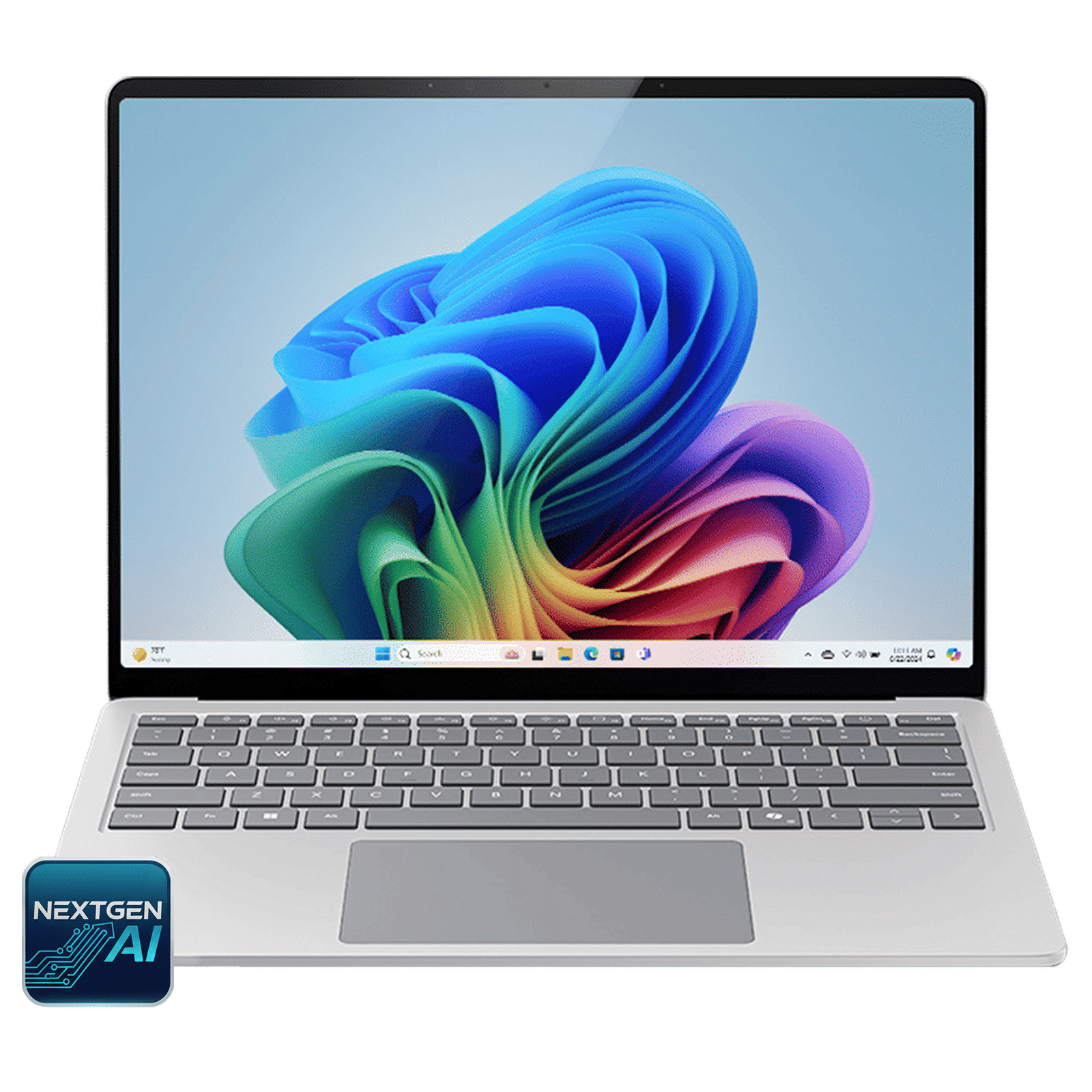 Microsoft Surface 7th Edition Snapdragon X Plus Touchscreen Ultra Thin Laptop (16GB, 512GB SSD, Windows 11 Home, 13.8 inch LCD Display, Platinum, 1.34 KG)