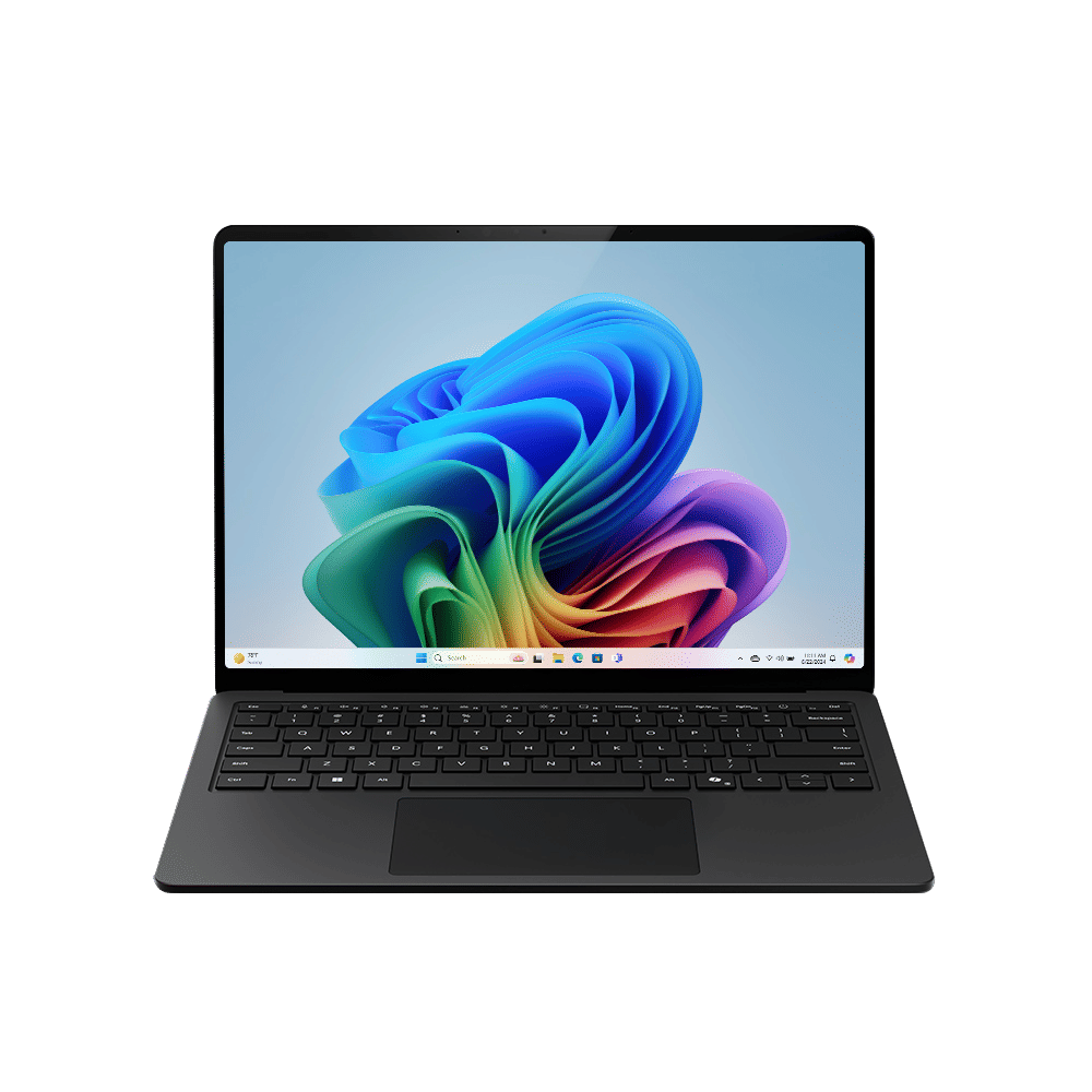 Microsoft Surface 7th Edition Qualcomm Snapdragon X Plus Touchscreen Ultra Thin Laptop (16GB, 512GB SSD, Windows 11 Home, 13.8 inch LCD Display, Black, 1.34 KG)