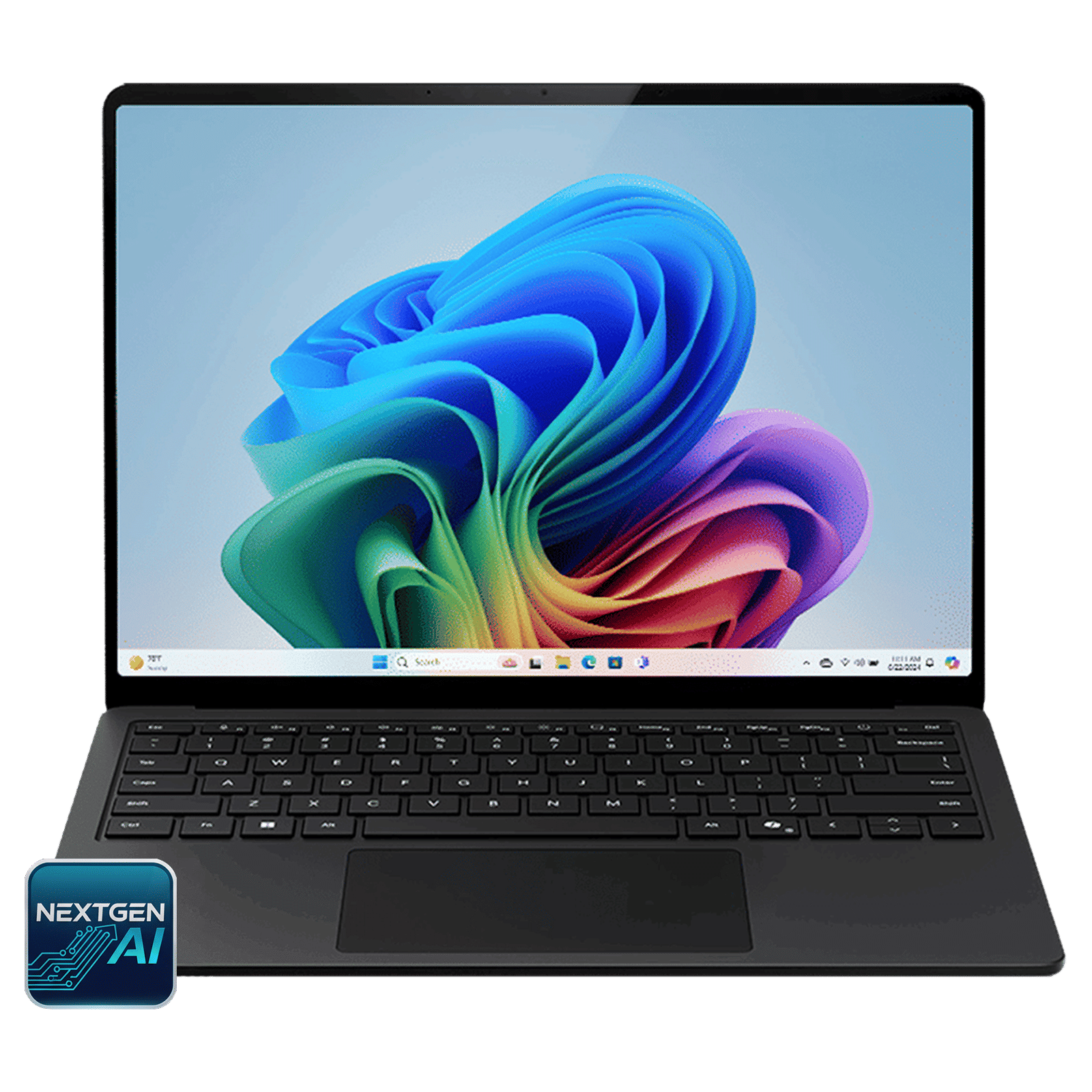 Microsoft Surface 7th Edition Snapdragon X Elite Touchscreen Ultra Thin Laptop (32GB, 1TB SSD, Windows 11 Home, 13.8 inch LCD Display, Black, 1.34 KG)