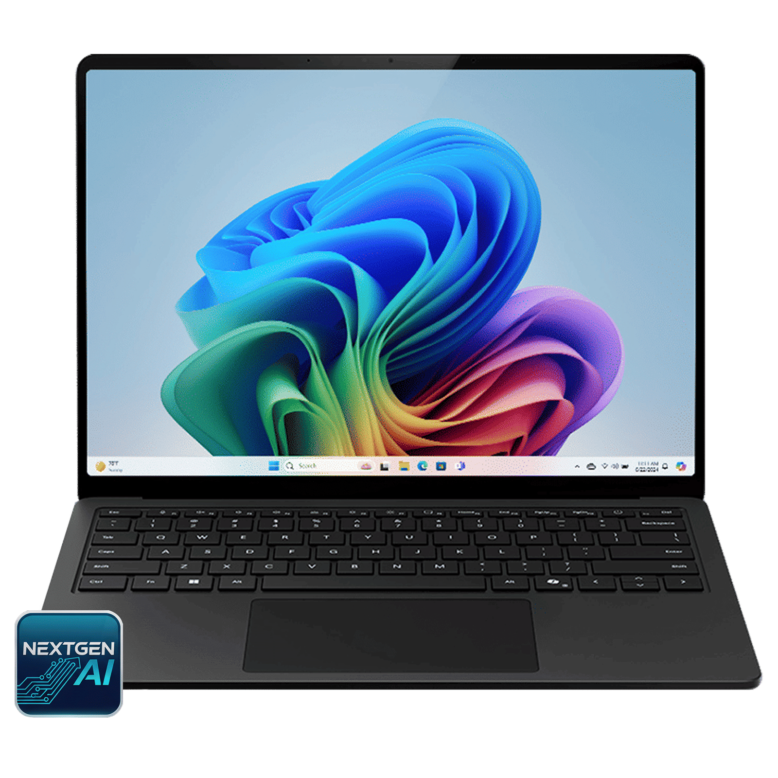 Microsoft Surface 7th Edition Snapdragon X Elite Touchscreen Ultra Thin Laptop (16GB, 1TB SSD, Windows 11 Home, 15 inch LCD Display, Black, 1.66 KG)