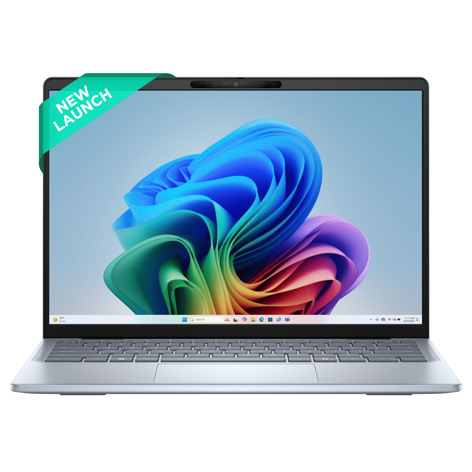 Dell Inspiron 14 Plus Snapdragon X Plus Touchscreen Thin & Light Laptop (16GB, 1TB SSD, Windows 11 Home, 14 inch QHD Plus IPS Display, MS Office 2021, Ice Blue, 1.4 KG)