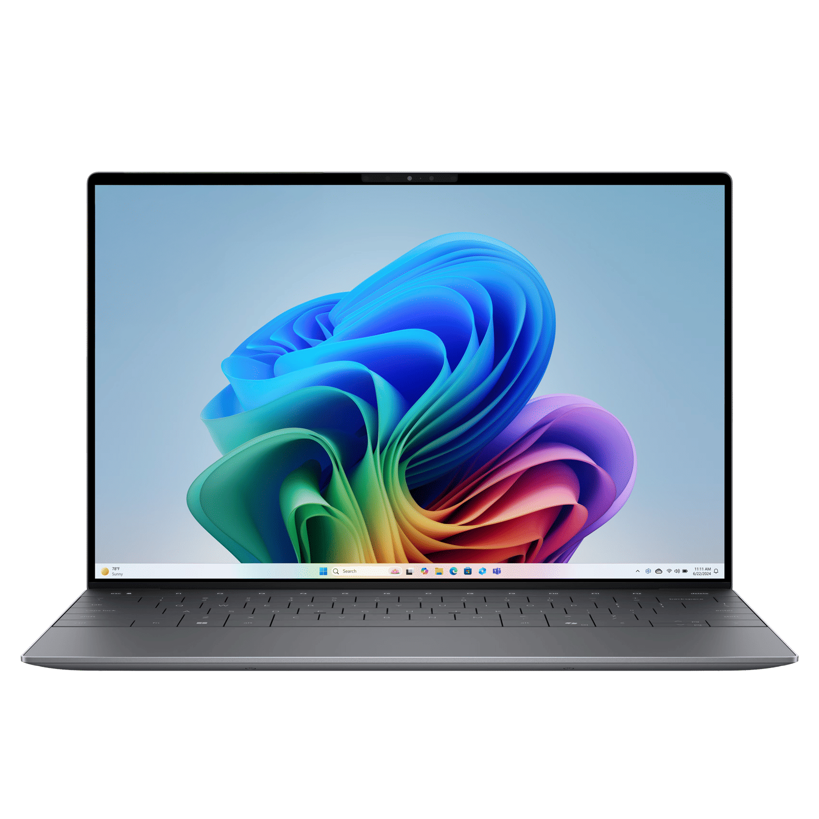 Dell XPS 13 Snapdragon X Elite Thin & Light Laptop (16GB, 512GB SSD, Windows 11 Home, 13.4 inch FHD Plus Display, MS Office 2021, Graphite, 1.19 KG)