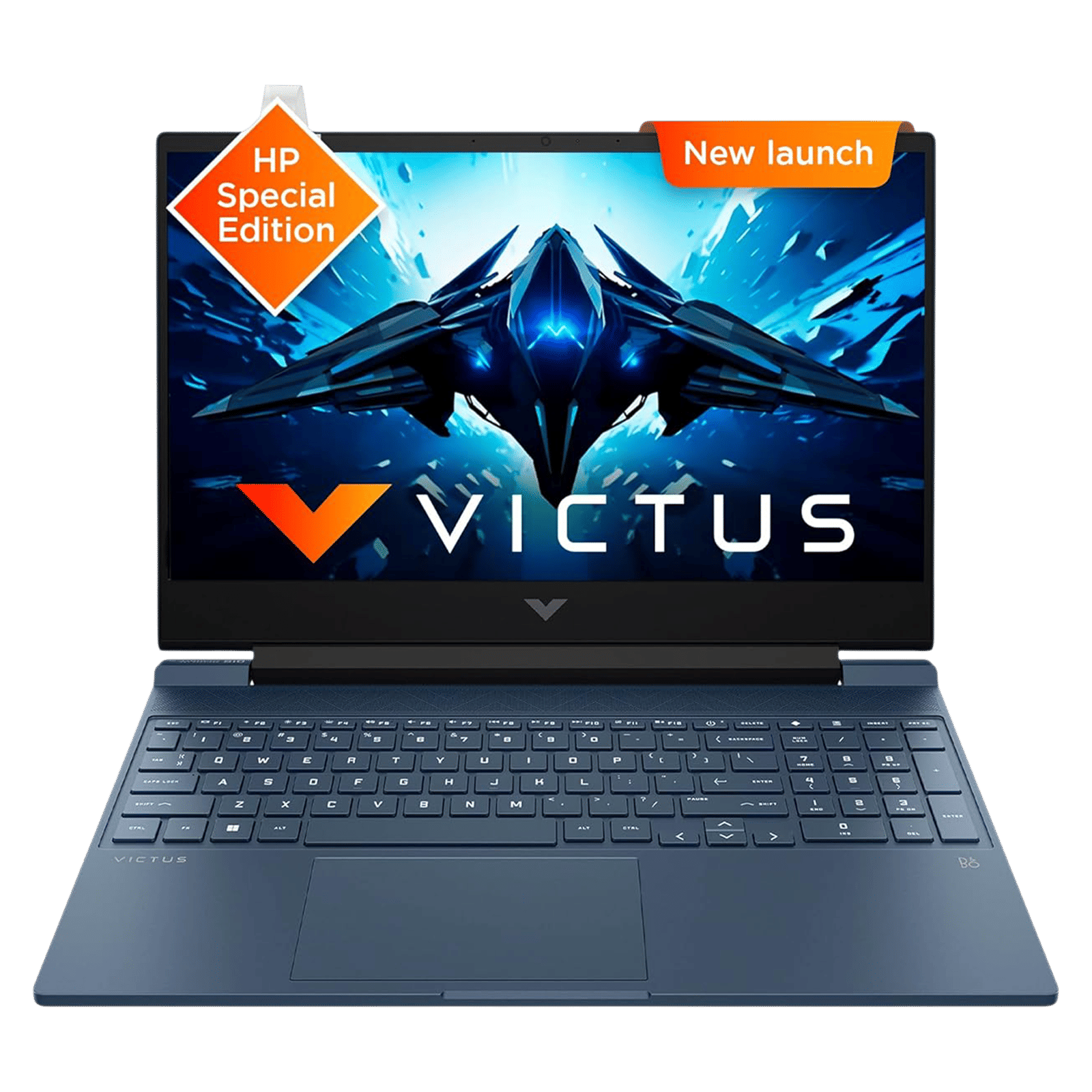 HP Victus 15-FA1411TX Intel Core i7 12th Gen Gaming Laptop (16GB, 512GB SSD, Windows 11 Home, 4GB Graphics, 15.6 inch 144 Hz Full HD IPS Display, NVIDIA GeForce RTX 3050A, MS Office 2021, Performance Blue, 2.29 KG)