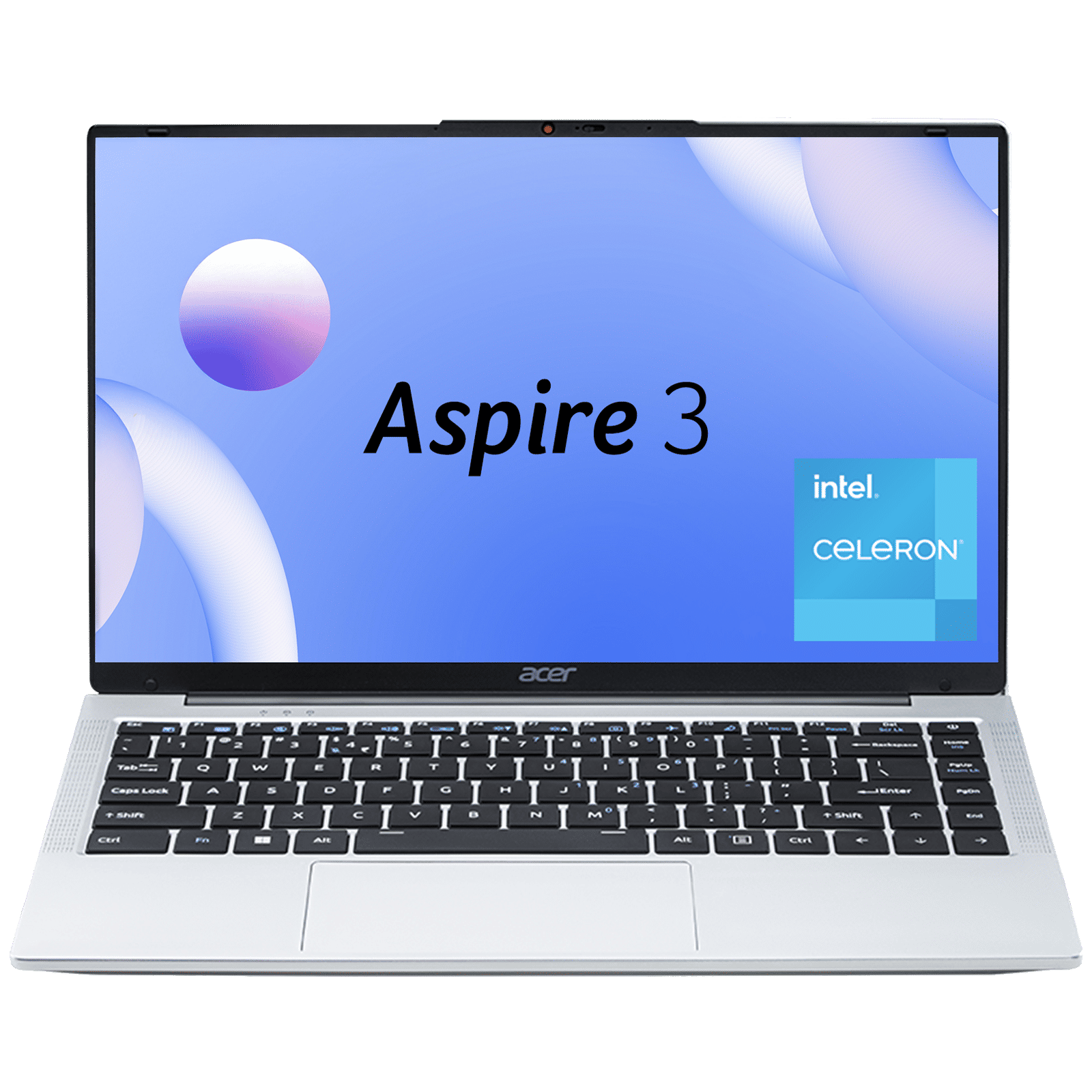 acer Aspire 3 A325-45 Intel Celeron N4500 Thin & Light Laptop (8GB, 512GB SSD, Windows 11 Home, 15.6 inch Full HD LED Backlit Display, Pure Silver, 1.5 KG)