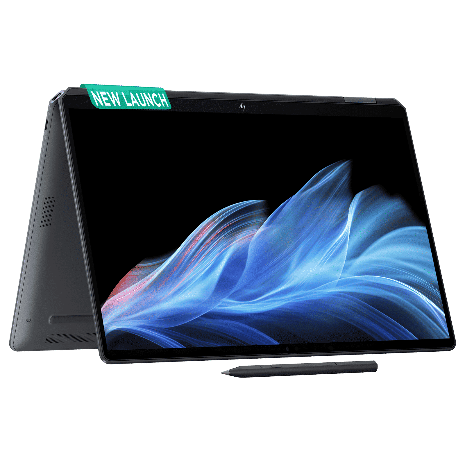 HP OmniBook Ultra Flip 14-fh0029TU Intel Core Ultra 7 Touchscreen Thin & Light Laptop (32GB, 1TB SSD, Windows 11 Home, 14 inch OLED Display, MS Office 2021, Eclipse Gray, 1.34 KG)