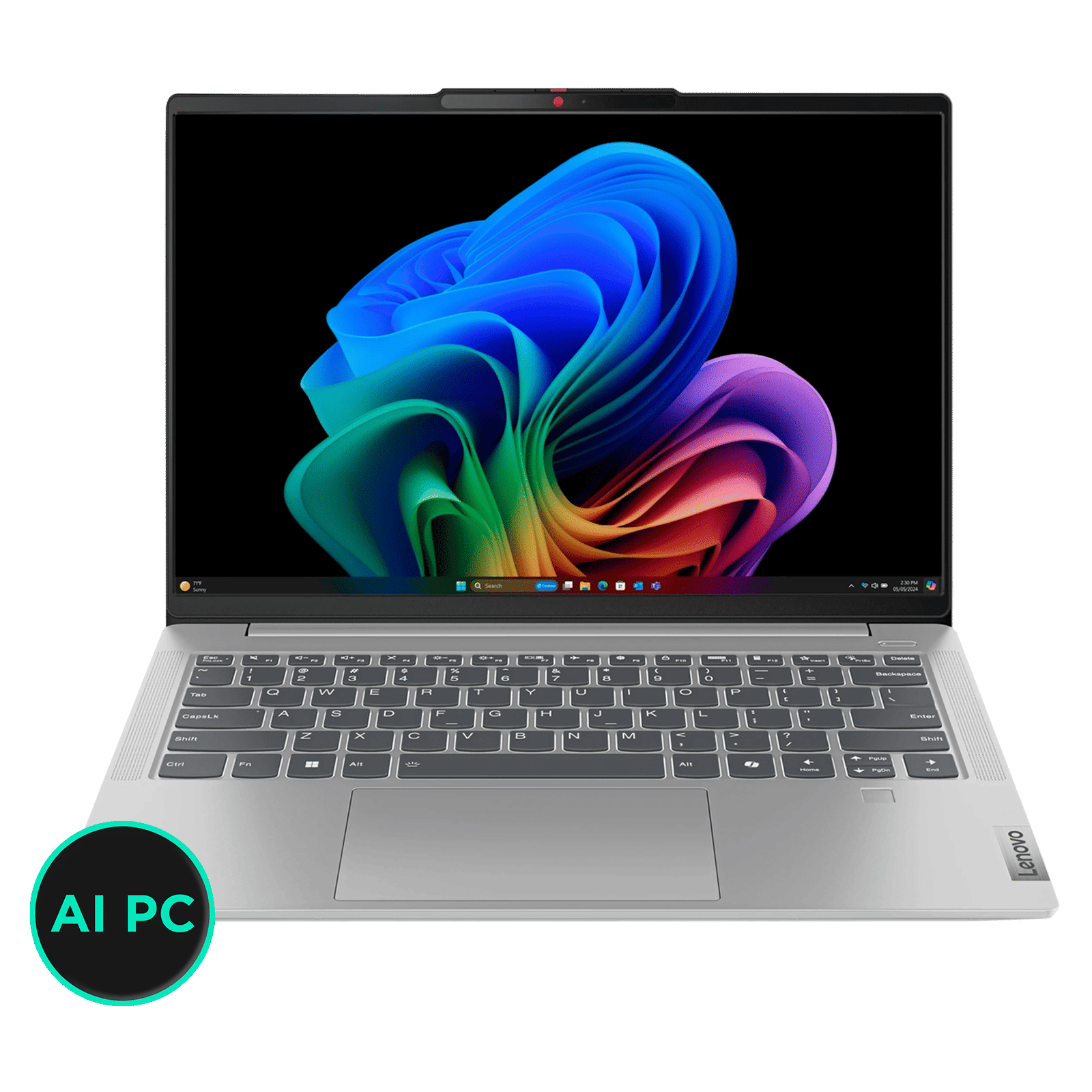 Lenovo Ideapad Slim 5x Snapdragon X Plus 9th Gen Thin & Light Laptop (16GB, 1TB SSD, Windows 11 Home, 14 inch WUXGA IPS Display, MS Office 2021, Cloud Grey, 1.48 KG)