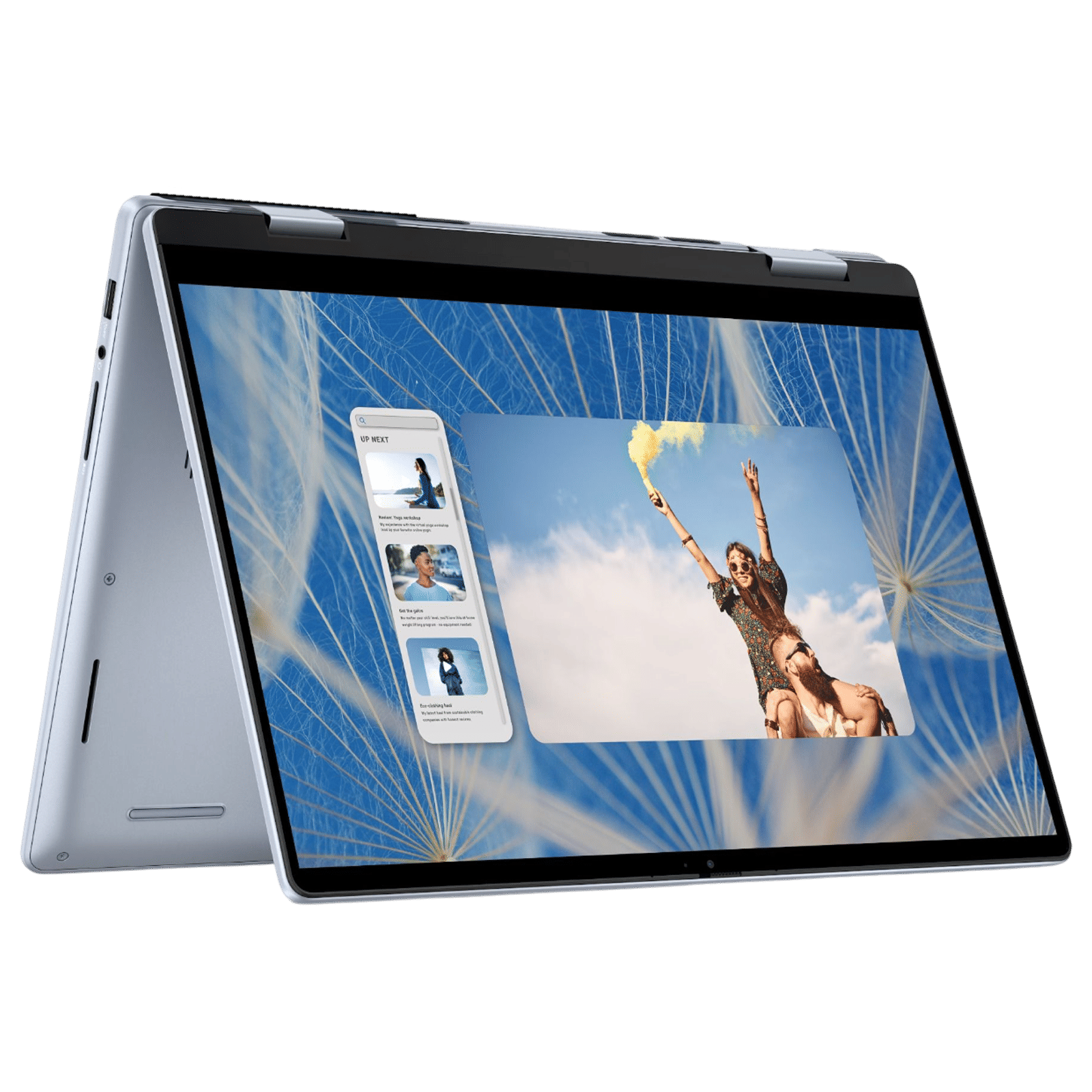 Dell Inspiron 7440 Intel Core i5 13th Gen Touchscreen 2-in-1 Laptop (16GB, 512GB SSD, Windows 11 Home, 14 inch Full HD Plus IPS Display, MS Office 2021, Ice Blue Metal, 1.75 KG)