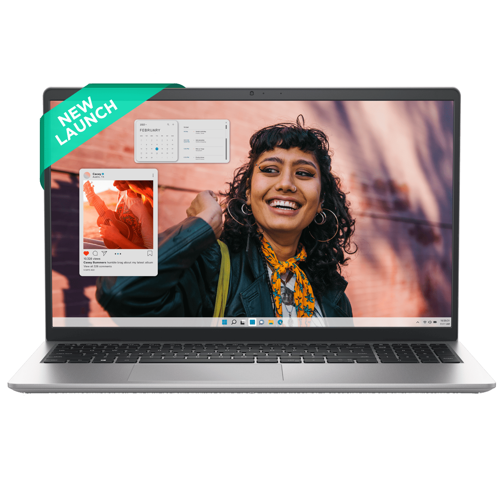 DELL Inspiron 15 Intel Core i5 13th Gen Thin & Light Laptop (8GB RAM, 512GB SSD, Windows 11 Home, 15.6 inch Full HD Display, MS Office Home, Platinum Silver, 1.62 KG)