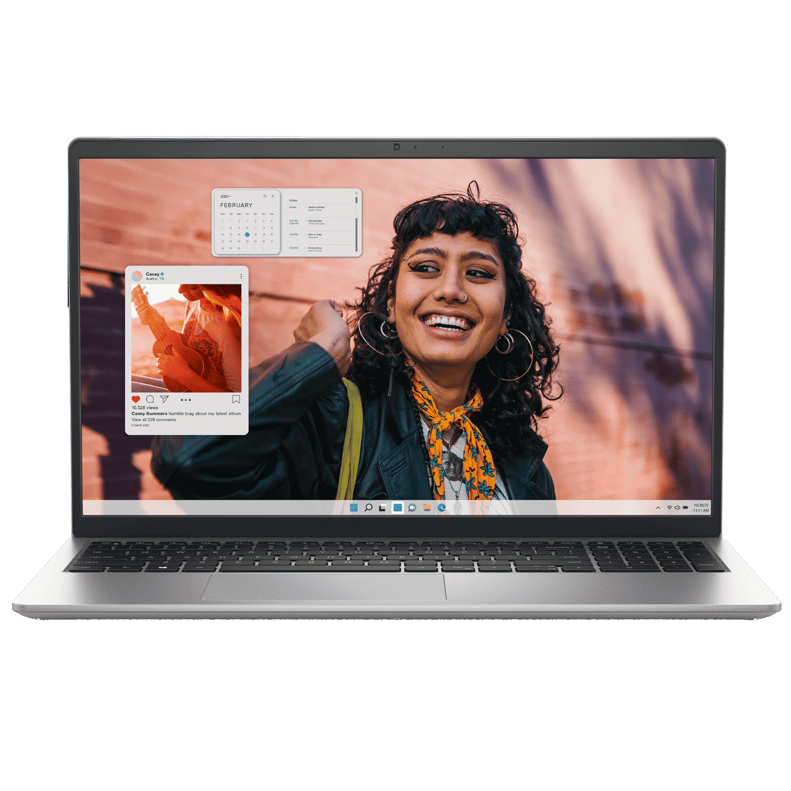 DELL Inspiron 15 Intel Core i5 13th Gen Thin & Light Laptop (8GB RAM, 512GB SSD, Windows 11 Home, 15.6 inch Full HD Display, MS Office Home, Platinum Silver, 1.62 KG)