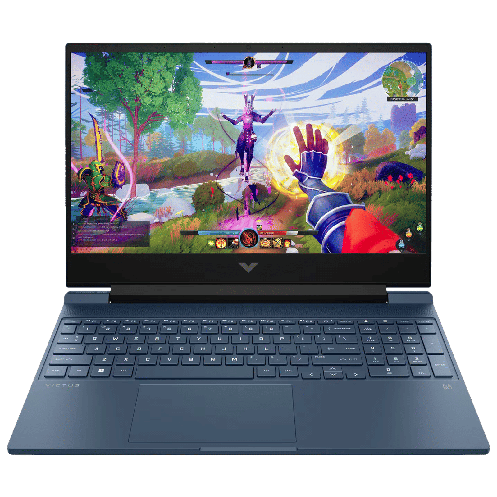 HP Victus FA1198TX Intel Core i5 13th Gen Gaming Laptop (16GB, 512GB SSD, Windows 11 Home, 6GB Graphics, 15.6 inch 144 Hz Full HD Display, NVIDIA GeForce RTX 3050, MS Office, Meca Silver, 2.29 KG)