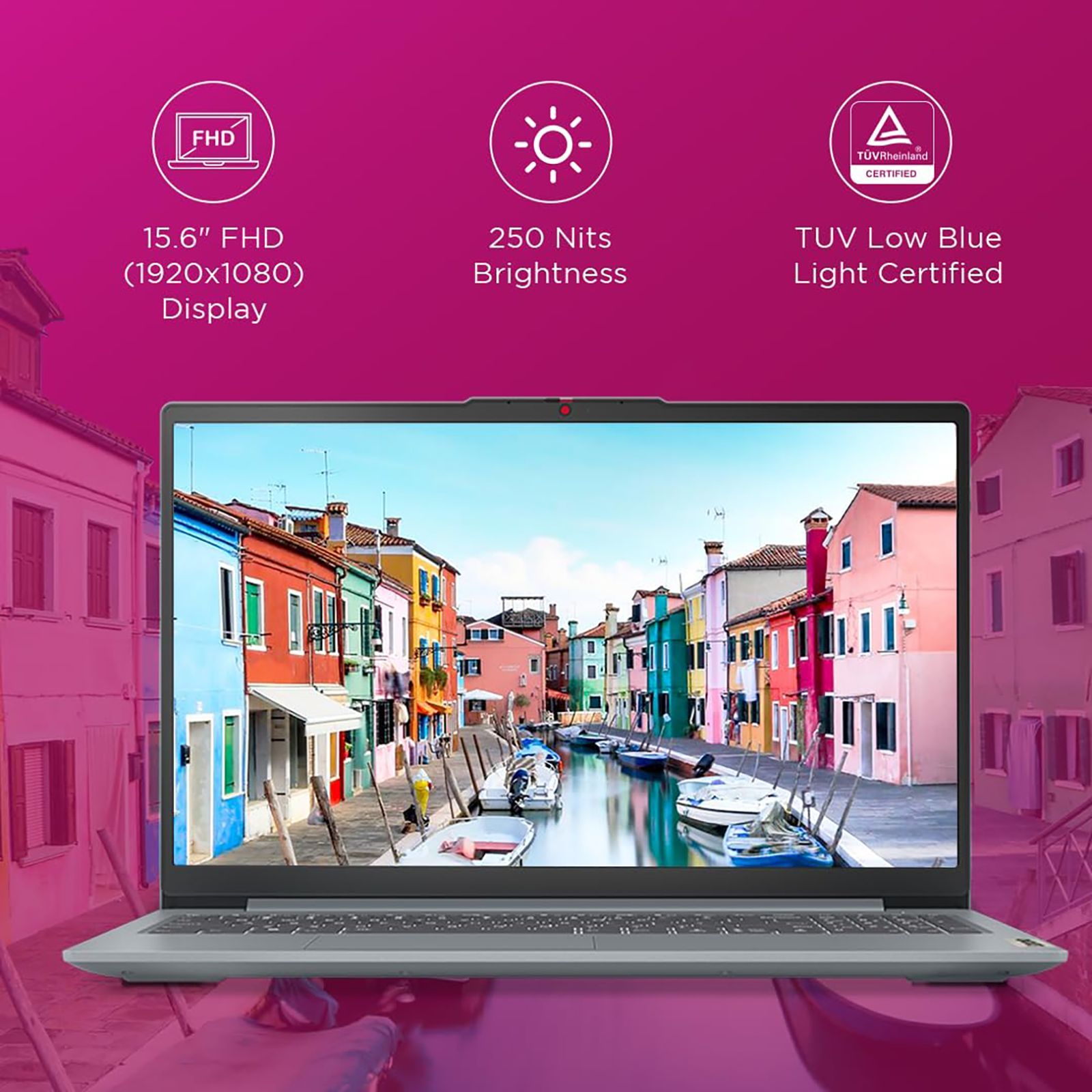 Lenovo IdeaPad Slim 3 15AMN8 AMD Ryzen 3 7320U Thin & Light Laptop (8GB, 512GB SSD, Windows 11 Home, 15.6 inch Full HD Display, MS Office 2024, Arctic Grey, 1.62 KG)