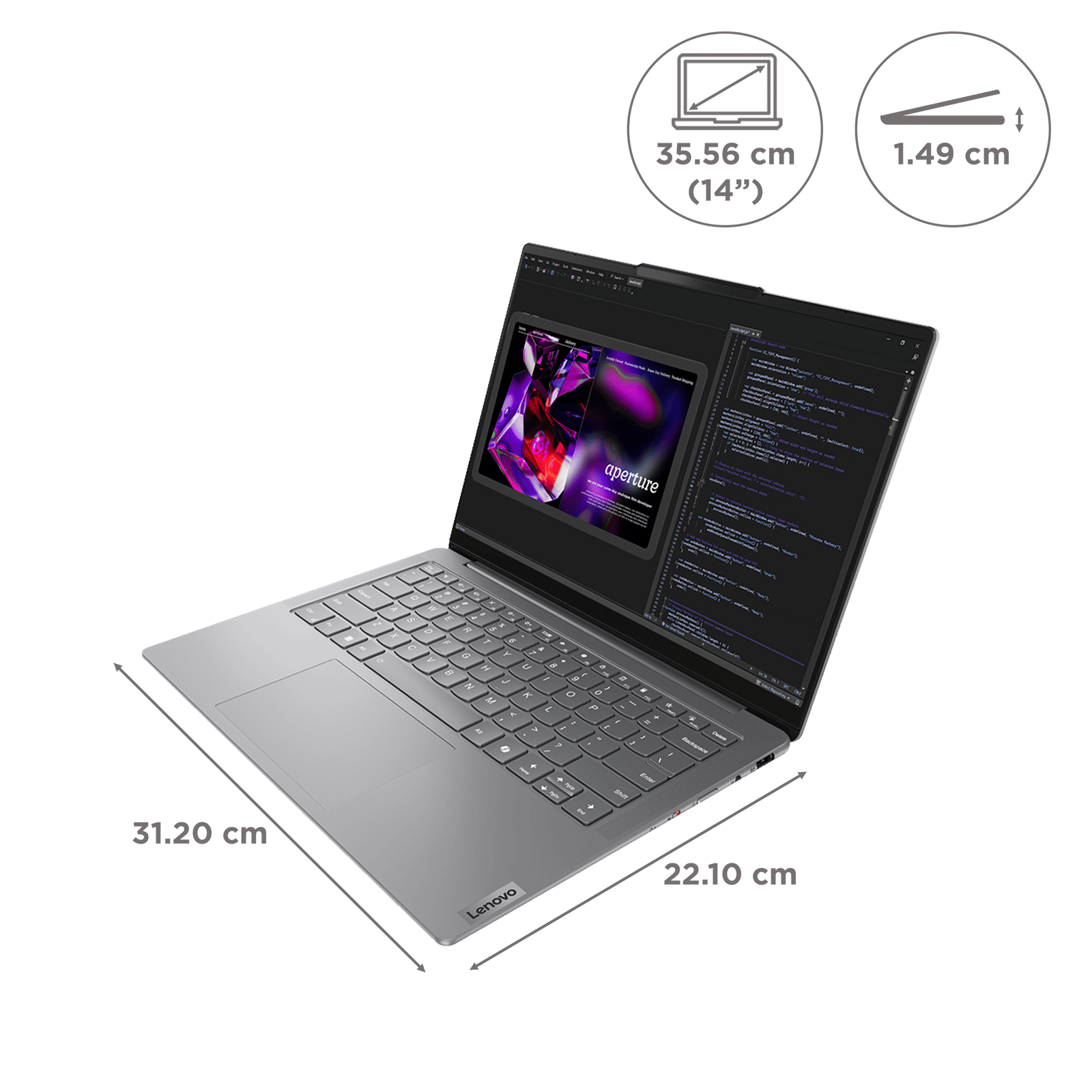 Buy Lenovo Yoga Slim 14IMH9 Intel Core Ultra 155H Thin Light