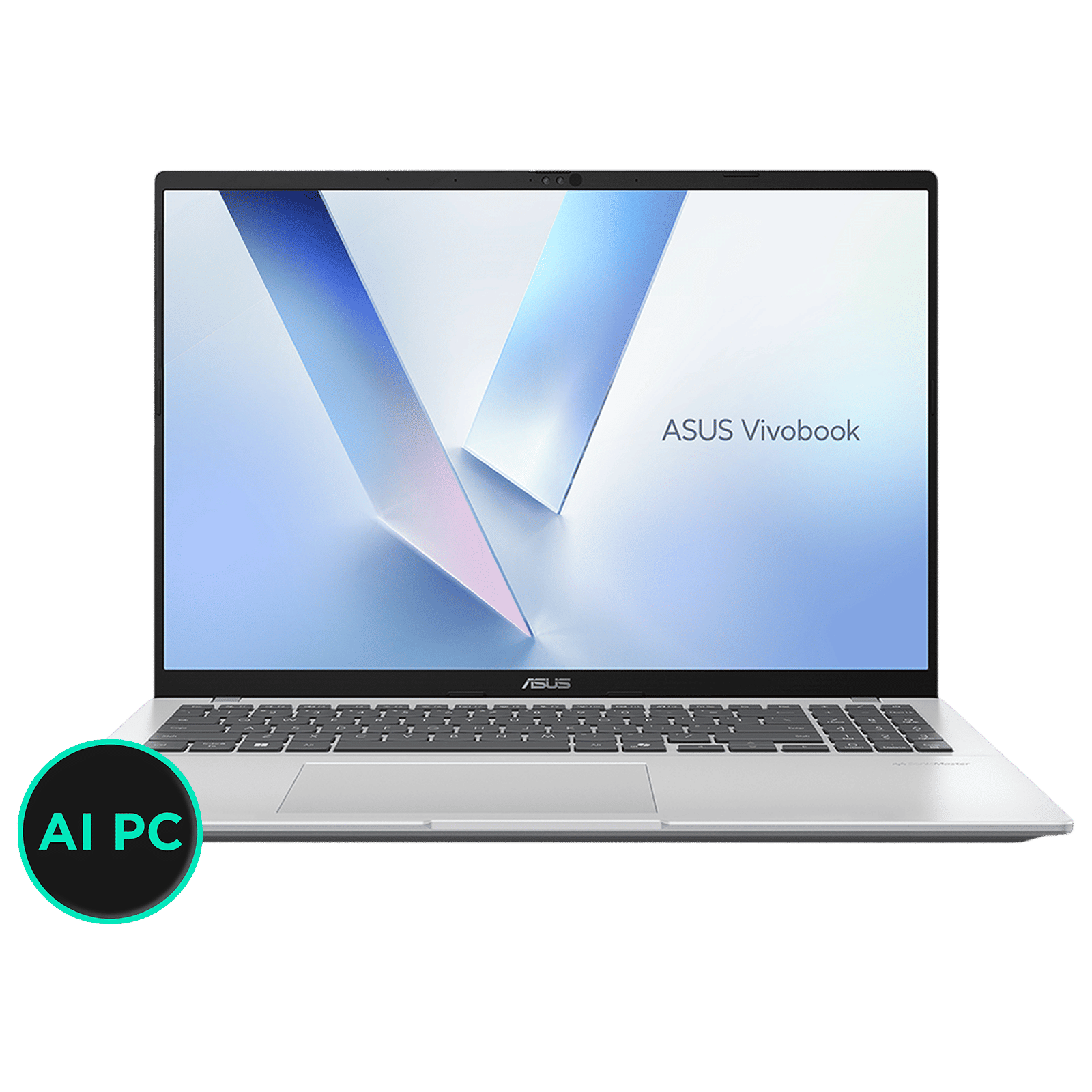 ASUS Vivobook 16 Intel Core Ultra 5 Laptop (16GB, 512GB SSD, Windows 11 Home, 16 inch WUXGA Display, MS Office Home 2024, Cool Silver, 1.88 KG)