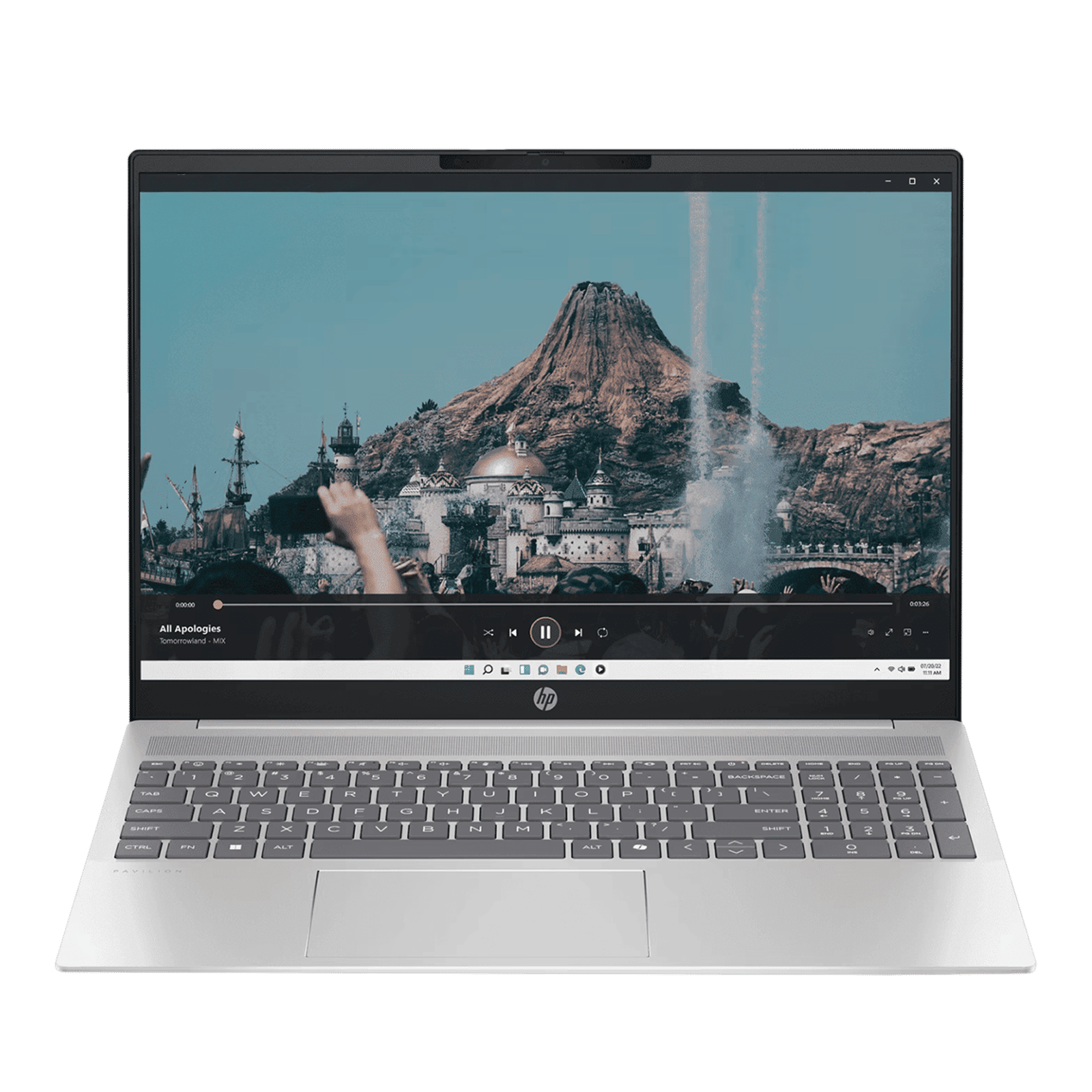 HP Pavillion 16-ag0019AU AMD Ryzen 5 Thin & Light Laptop (16GB, 512GB SSD, Windows 11 Home, 16 inch WUXGA IPS Display, Natural Silver, 1.79 KG)