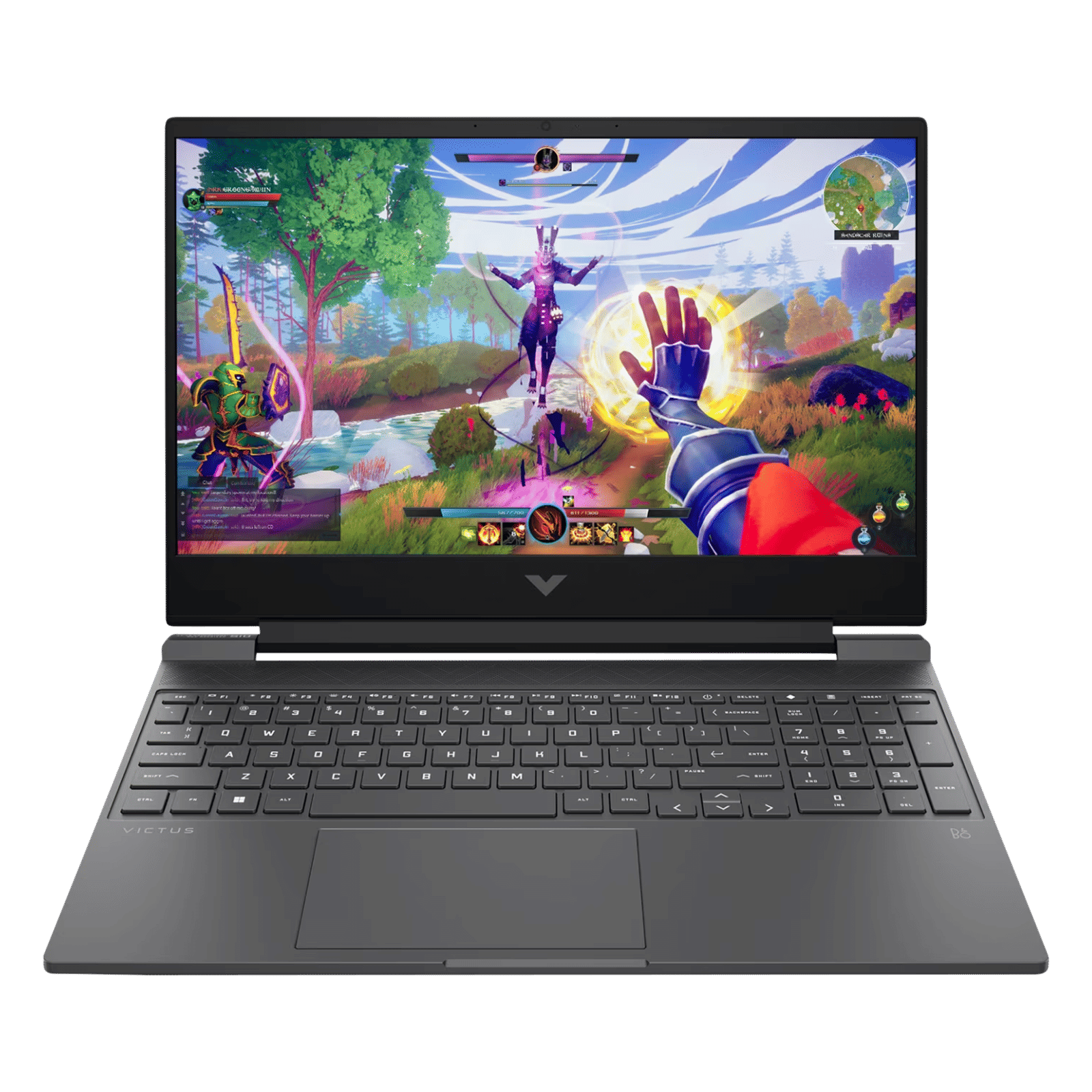 HP Victus 15-fa2700TX Intel Core i5 13th Gen Gaming Laptop (16GB, 512GB SSD, Windows 11 Home, 6GB Graphics, 15.6 inch 144 Hz Full HD IPS Display, NVIDIA Geforce RTX 3050, MS Office Home 2024, Mica Silver, 2.29 KG)