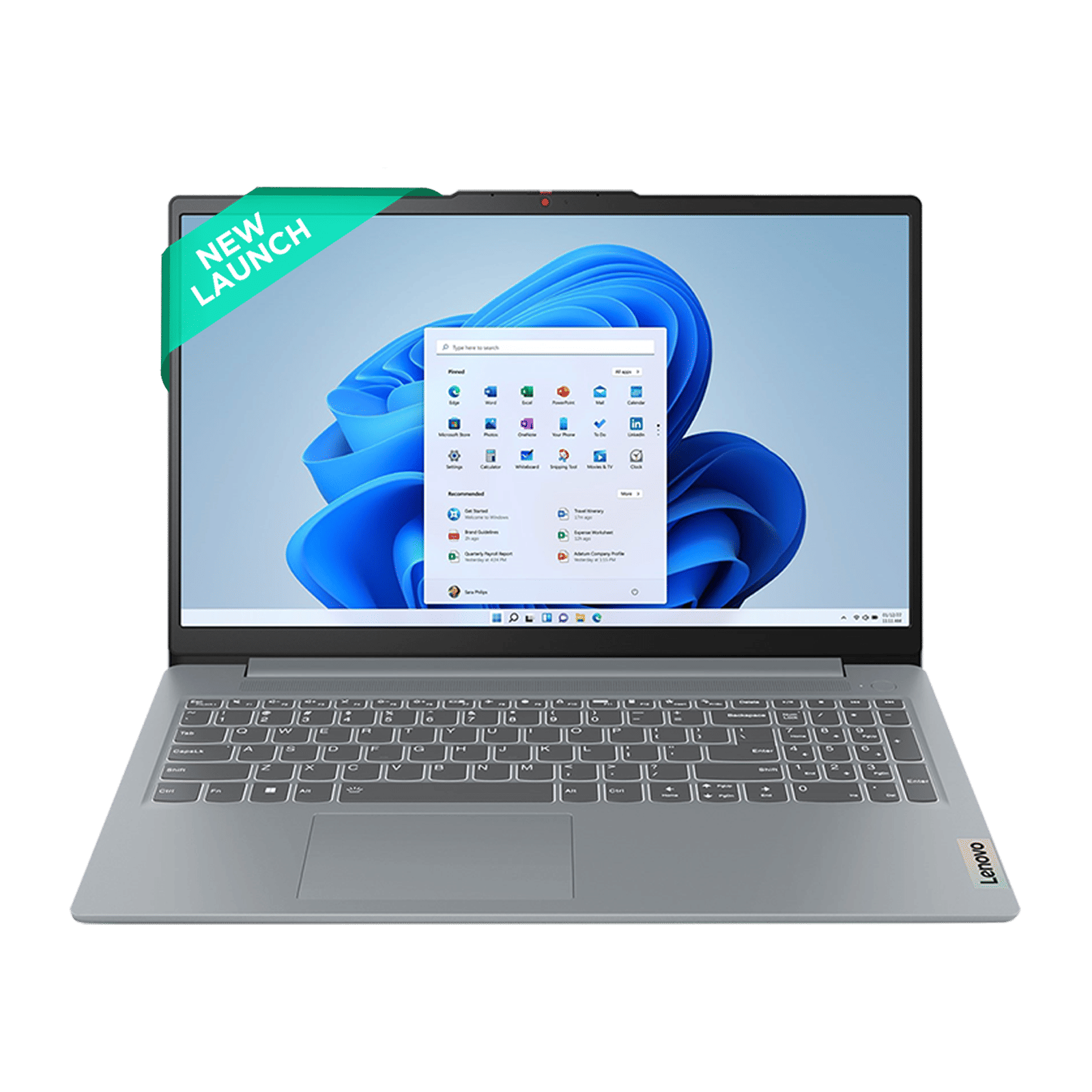 Lenovo IdeaPad Slim 3 15IRU8 Intel Core i3 13th Gen Thin & Light Laptop (8GB, 512GB SSD, Windows 11 Home, 15.6 inch Full HD Display, MS Office Home 2024, Arctic Grey, 1.62 KG)