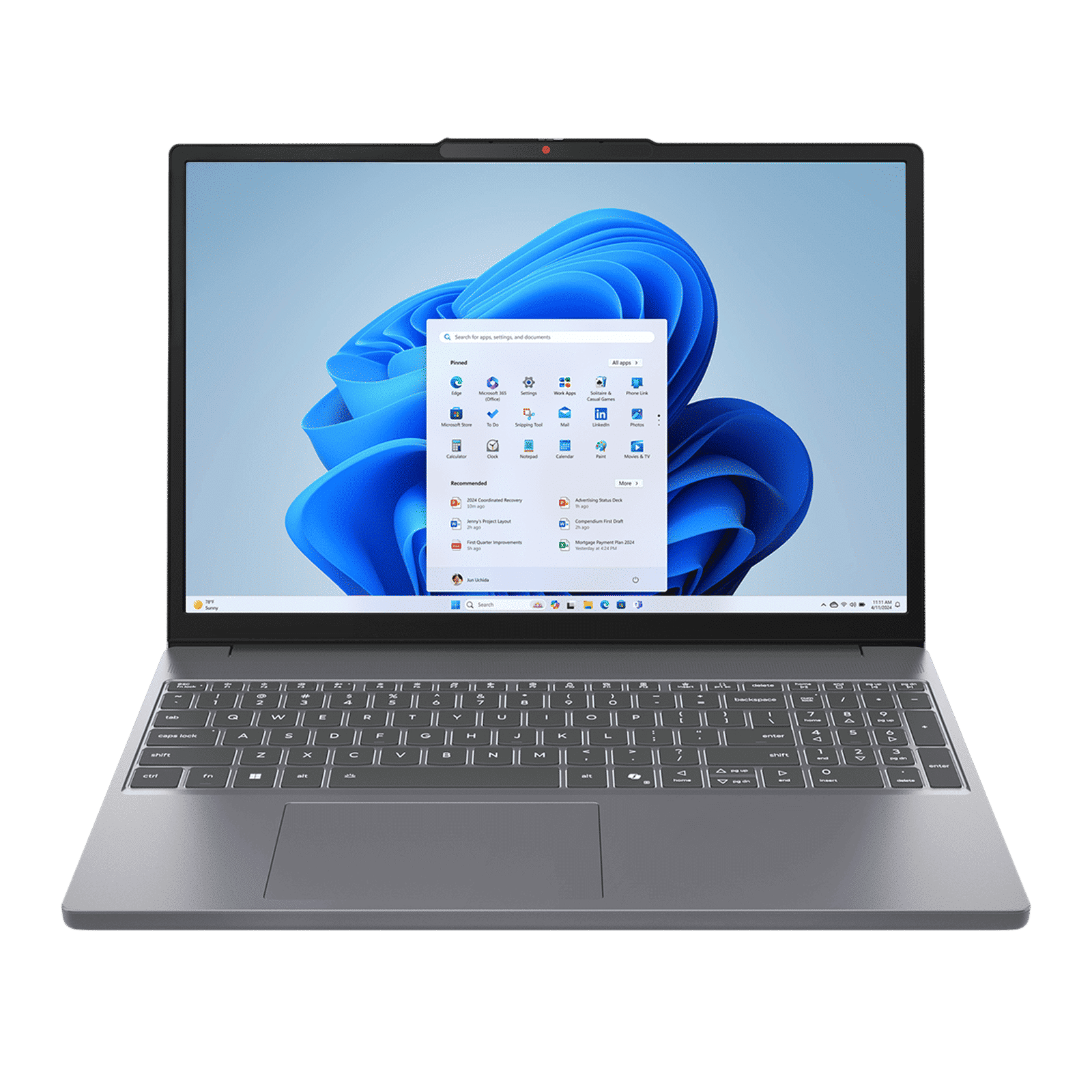 Lenovo IdeaPad Slim 3 15IRH10 Intel Core i7 13th Gen Thin & Light Laptop (16GB, 512GB SSD, Windows 11 Home, 15.3 inch WUXGA IPS Display, MS Office 2024, Luna Grey, 1.59 KG)