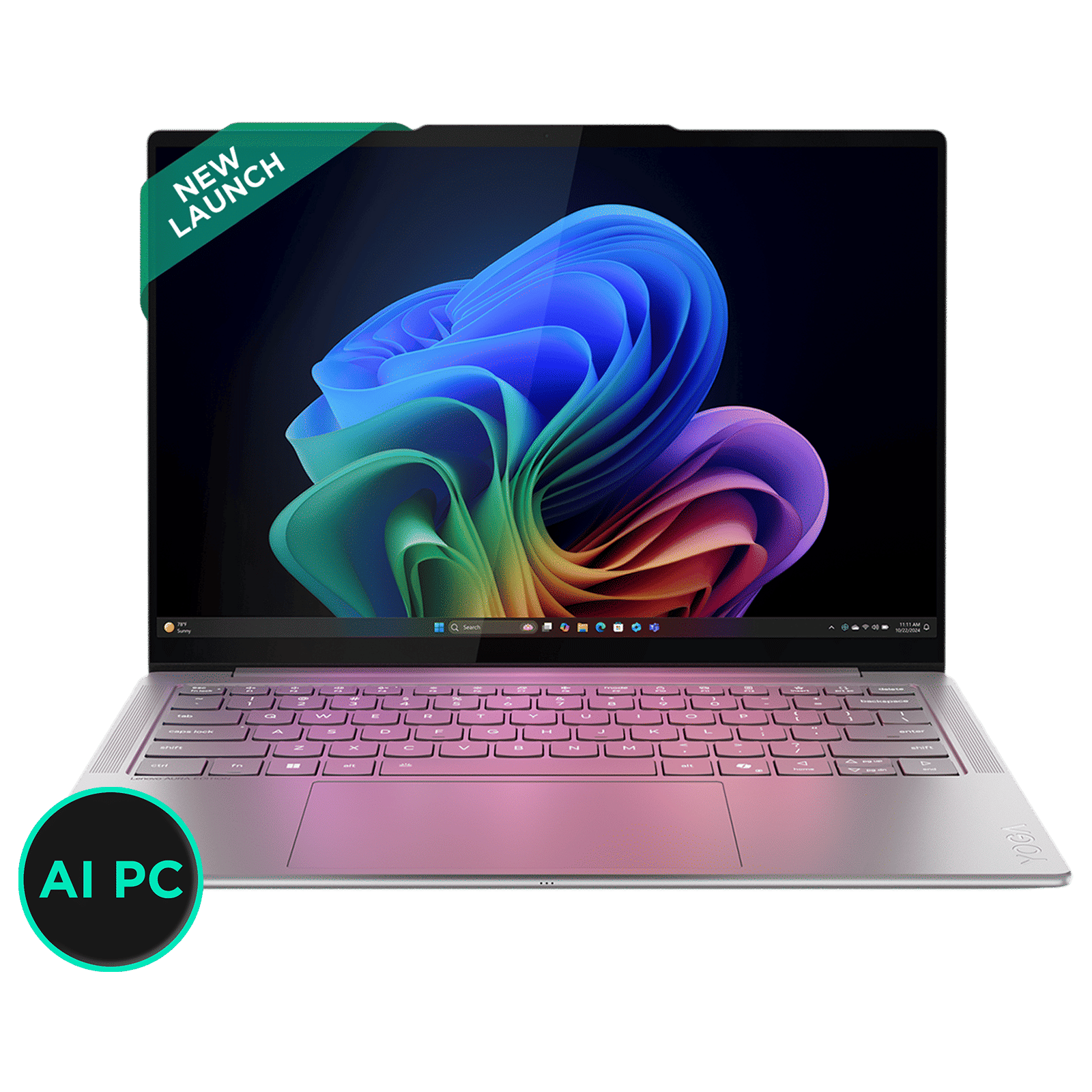 Lenovo Yoga Slim 7 14ILL10 Intel Core Ultra 5 Laptop (16GB, 1TB SSD, Windows 11 Home, 14 inch WUXGA OLED Display, MS Office 2024, Luna Grey, 1.19 KG)