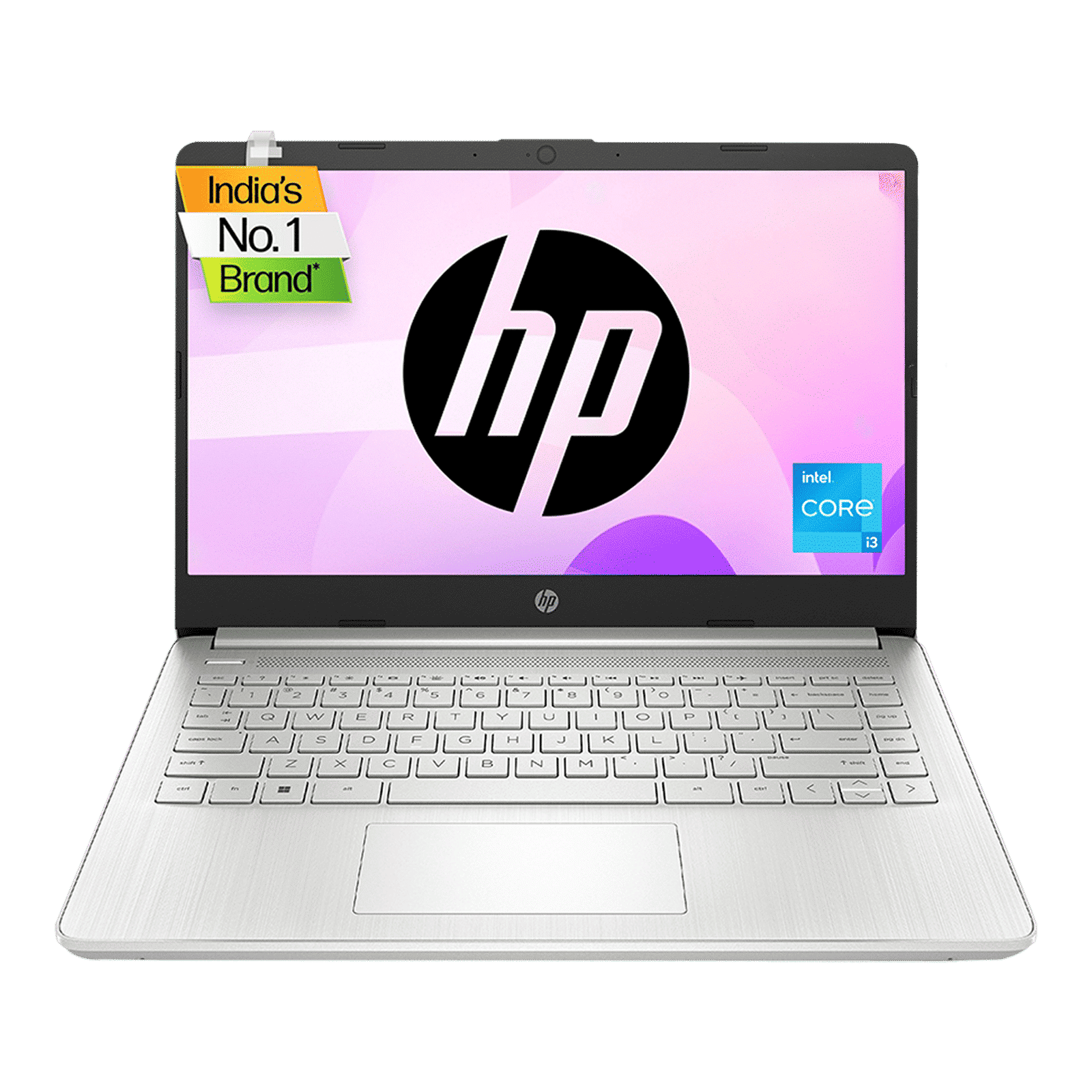 HP 14-ep0294TU Intel Core i3 13th Gen Laptop (8GB, 512GB SSD, Windows 11 Home, 14 inch Full HD Display, MS Office 2024, Natural Silver, 1.4 KG)