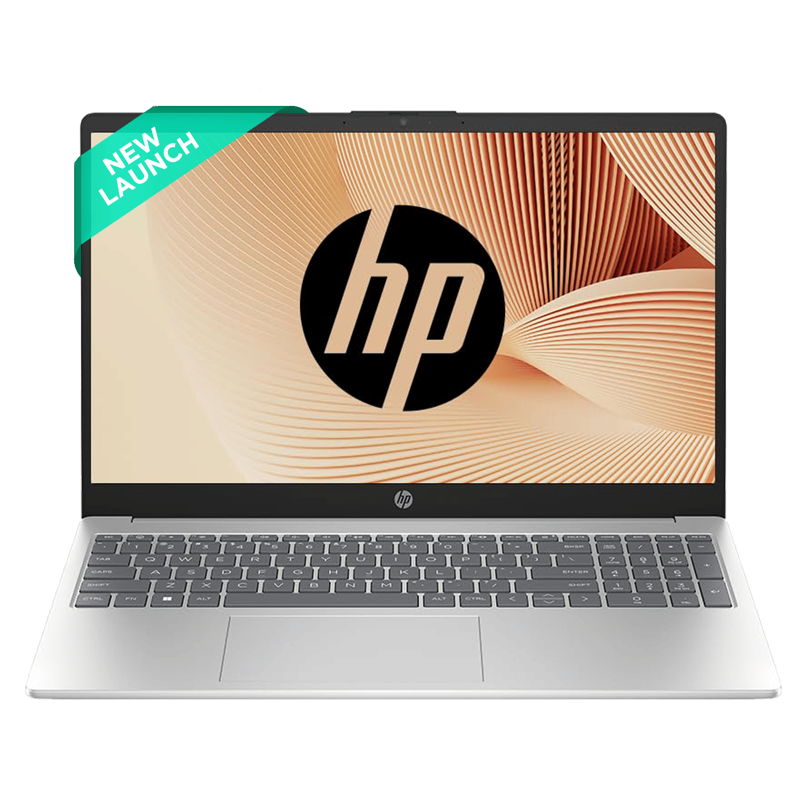 HP 15-fd0490TU Intel Core i3 13th Gen Thin & Light Laptop (8GB, 512GB SSD, Windows 11 Home, 15.6 inch Full HD Display, MS Office 2024, Natural Silver, 1.59 KG)