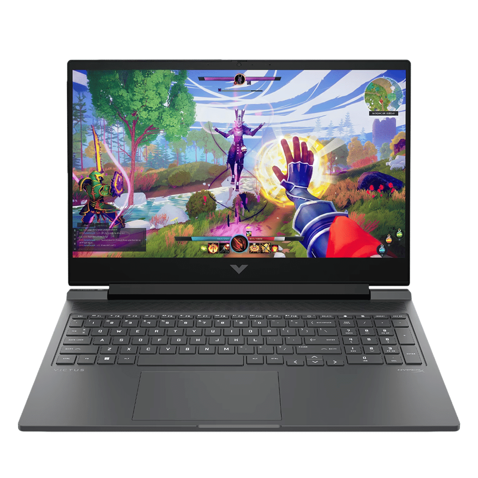 HP Victus 16-r1707TX Intel Core i5 14th Gen Gaming Laptop (16GB RAM, 512GB SSD, Windows 11 Home, 6GB Graphics, 16.1 inch 144 Hz Full HD IPS Display, NVIDIA GeForce RTX 3050, Mica Silver, 2.31 KG)