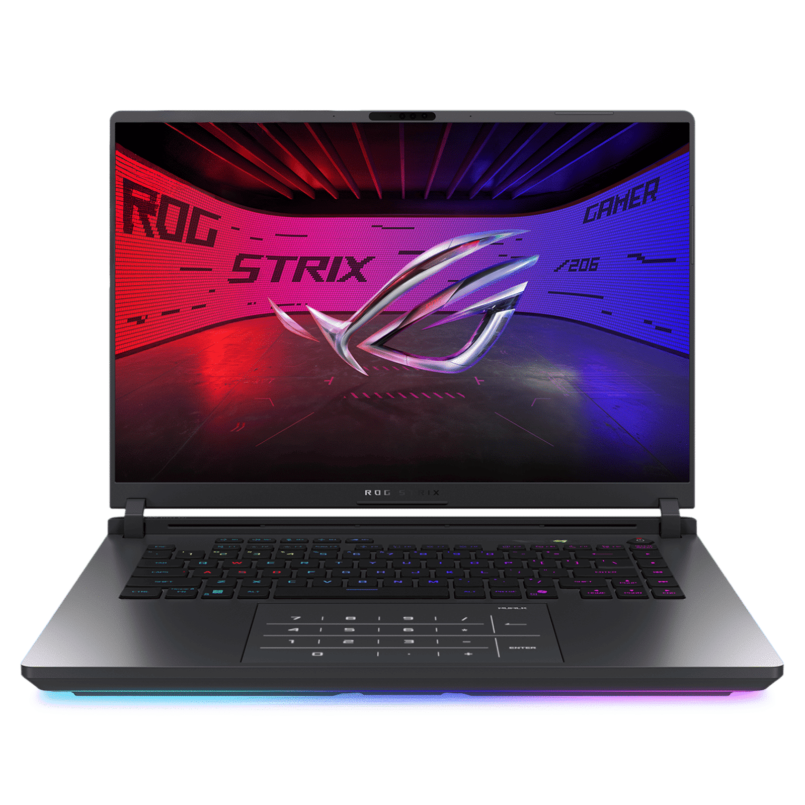 ASUS ROG Strix G16 G615LW-RV148WS Intel Core Ultra 9 Gaming Laptop (32GB, 1TB SSD, Windows 11 Home, 16GB Graphics, 16 inch 165 Hz Full HD Plus WUXGA Display, NVIDIA GeForce RTX 5080, MS Office Home 2024, Eclipse Gray, 2.65 KG)