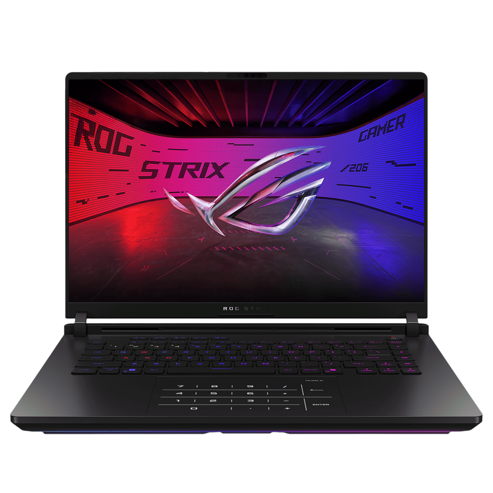 ASUS ROG Strix SCAR 16 G635LW-RW157WS Intel Core Ultra 9 Gaming Laptop (32GB, 2TB SSD, Windows 11 Home, 16GB Graphics, 16 inch 240 Hz 2.5K WQXGA Mini LED Display, NVIDIA GeForce RTX 5080, MS Office Home 2024, Off Black, 2.8 KG)