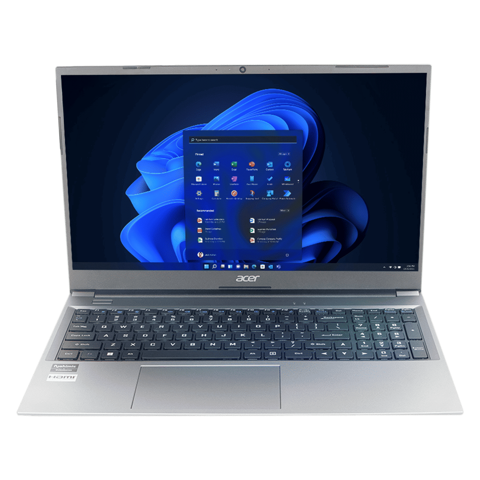 acer Aspire Lite AMD Ryzen 5 Laptop (16GB, 512GB SSD, Windows 11, 15.6 inch Full HD Display, MS Office, Steel Gray, 1.59 KG)