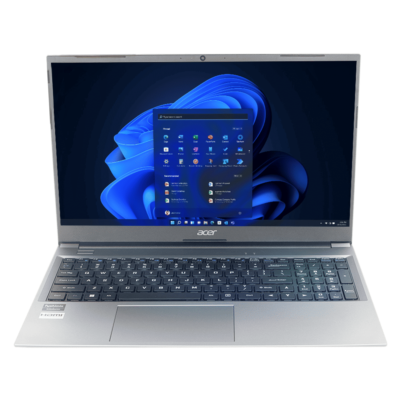 acer Aspire Lite AMD Ryzen 3 Laptop (8GB, 512GB SSD, Windows 11, 15.6 inch Full HD Display, MS Office, Steel Gray, 1.59 KG)