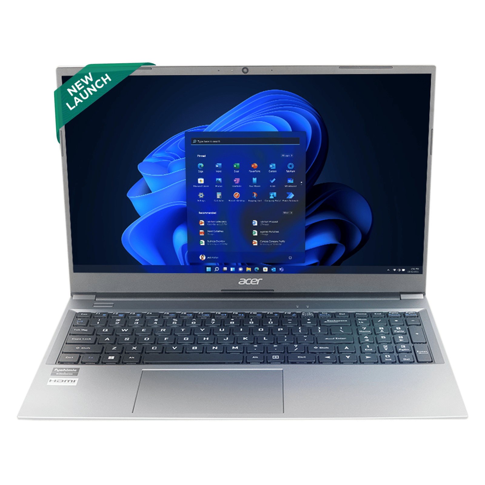 acer Aspire Lite AMD Ryzen 3 Laptop (8GB, 512GB SSD, Windows 11, 15.6 inch Full HD Display, MS Office, Steel Gray, 1.59 KG)