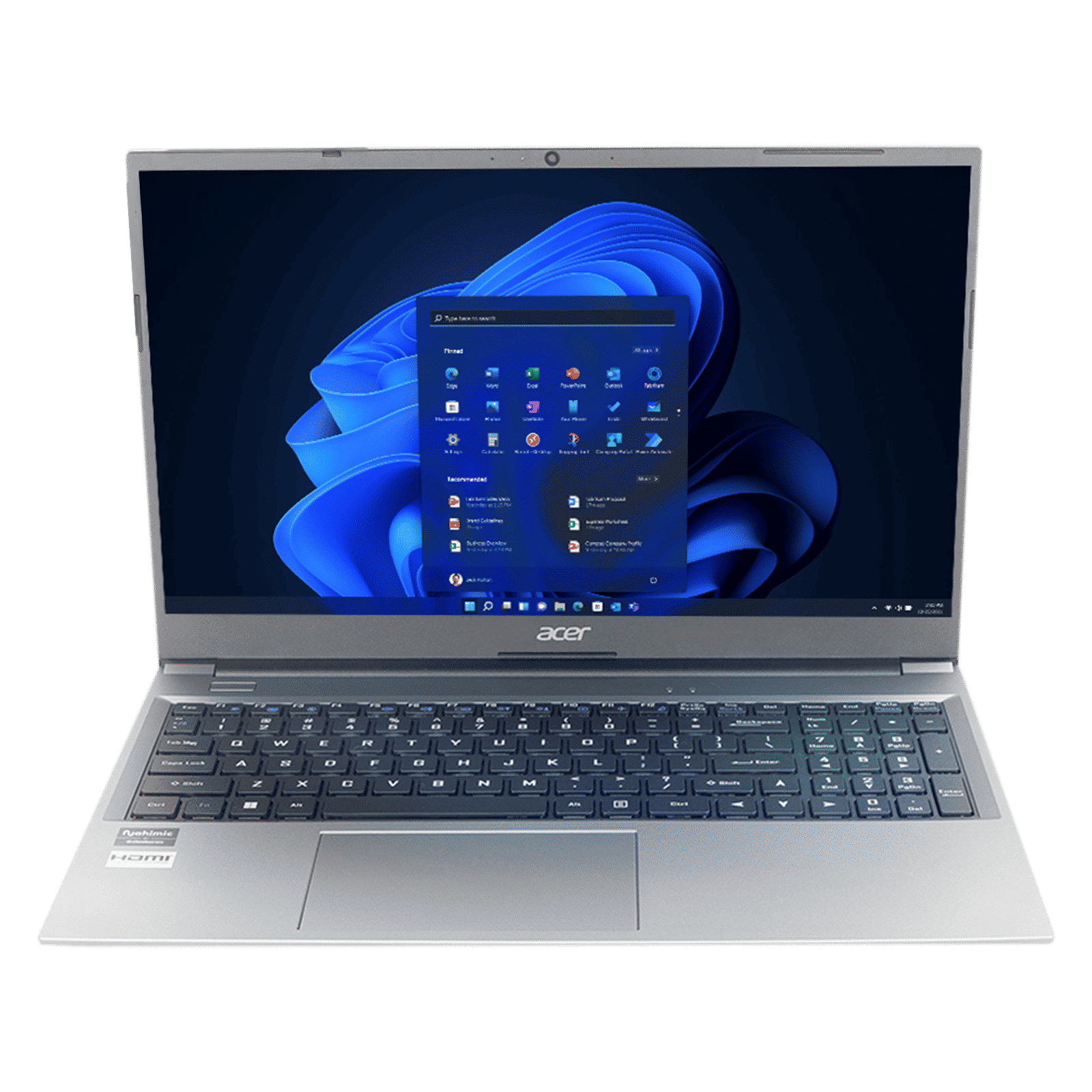 acer Aspire Lite AMD Ryzen 7 Laptop (16GB, 512GB SSD, Windows 11, 15.6 inch Full HD Display, MS Office, Steel Gray, 1.59 KG)