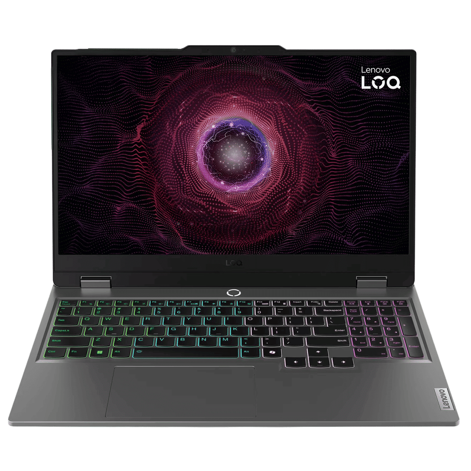 Lenovo LOQ 15ARP9 AMD Ryzen 5 Gaming Laptop (12GB, 512GB SSD, Windows 11 Home, 4GB Graphics, 15.6 inch 144 Hz Full HD IPS Display, NVIDIA GeForce RTX 3050A, MS Office Home 2024, Luna Grey, 2.38 KG)