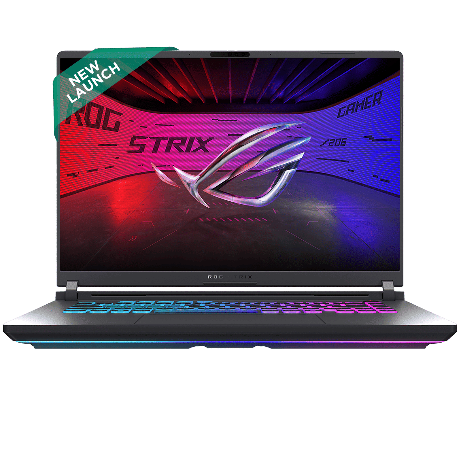 ASUS ROG Strix G16 G615LM-S5128WS Intel Core Ultra 9 Gaming Laptop (16GB, 1TB SSD, Windows 11 Home, 8GB Graphics, 16 inch 240 Hz 2.5K WQXGA IPS Display, NVIDIA GeForce RTX 5060, MS Office Home 2024, Eclipse Gray, 2.65 KG)