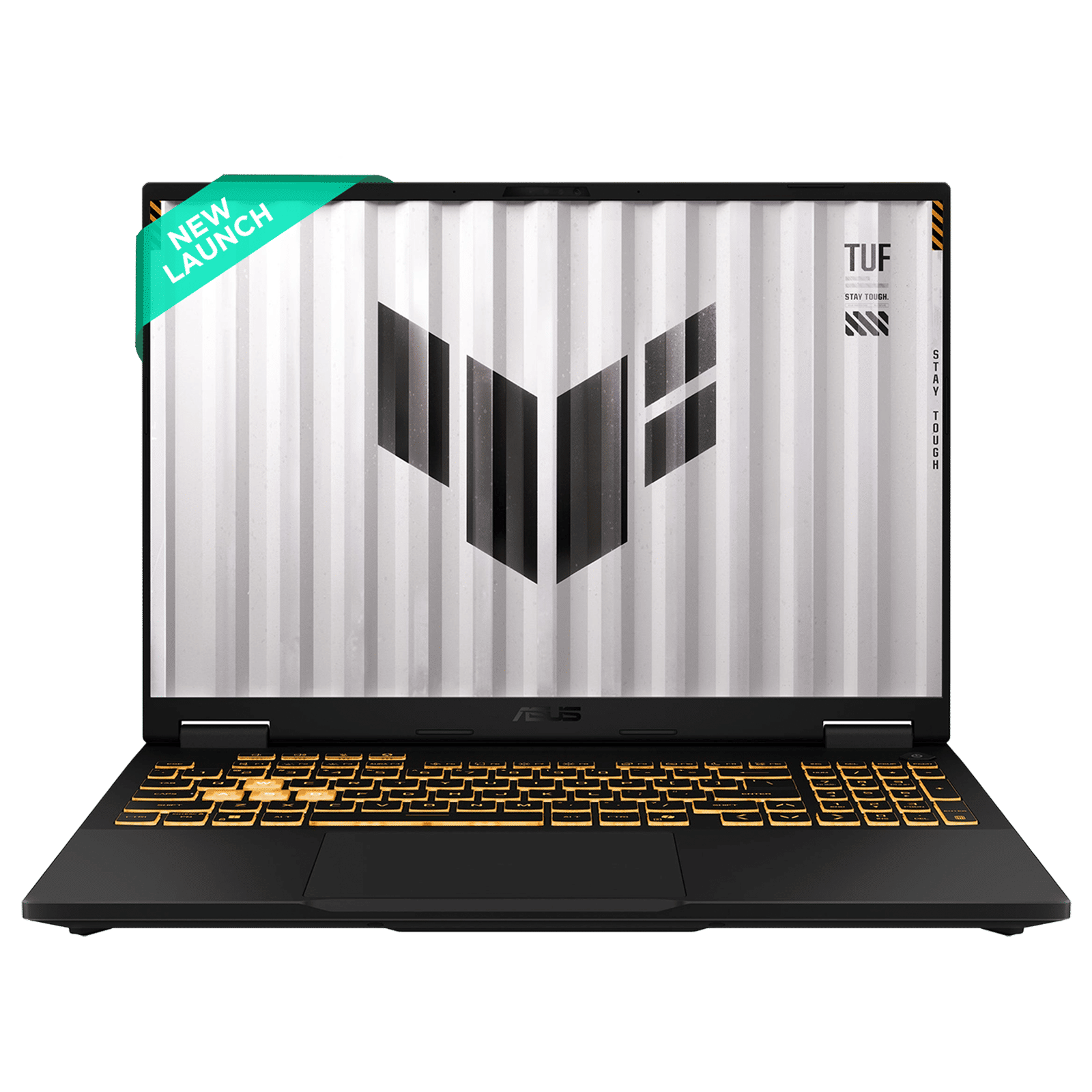 ASUS TUF F16 FX608JH-RV057WS Intel Core i5 13th Gen Gaming Laptop (16GB, 1TB SSD, Windows 11 Home, 8GB Graphics, 16 inch 165 Hz FHD+ WUXGA Display, NVIDIA GeForce RTX 5050, MS Office Home 2024, Jaeger Gray, 2.20 KG)